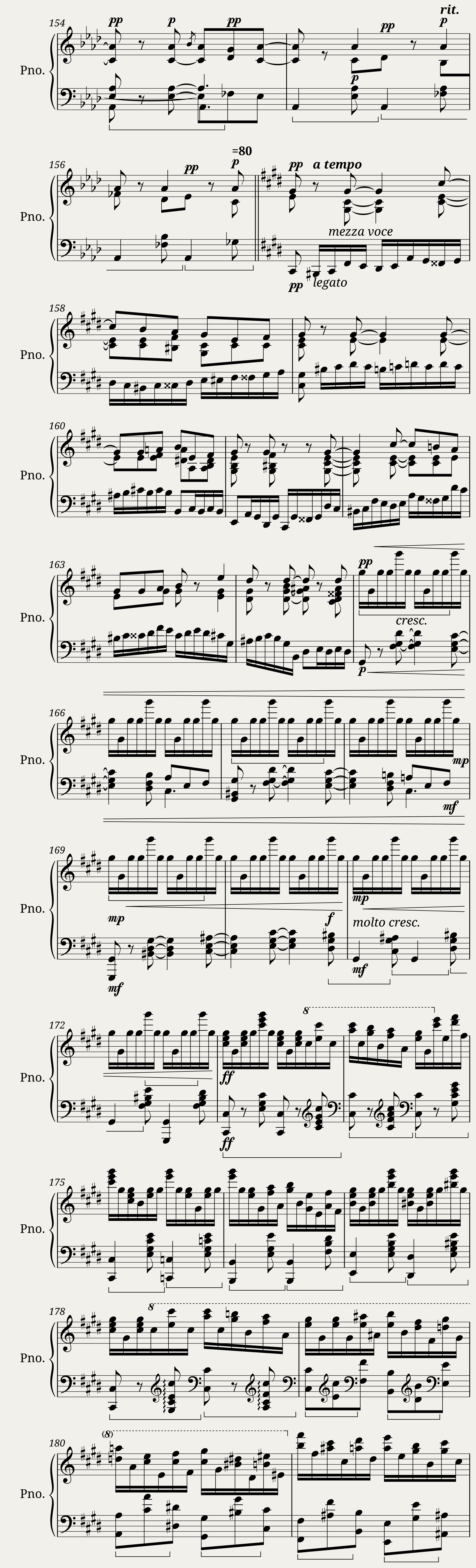 Chopin Ballad No. 3 (Piano solo) — 8/12