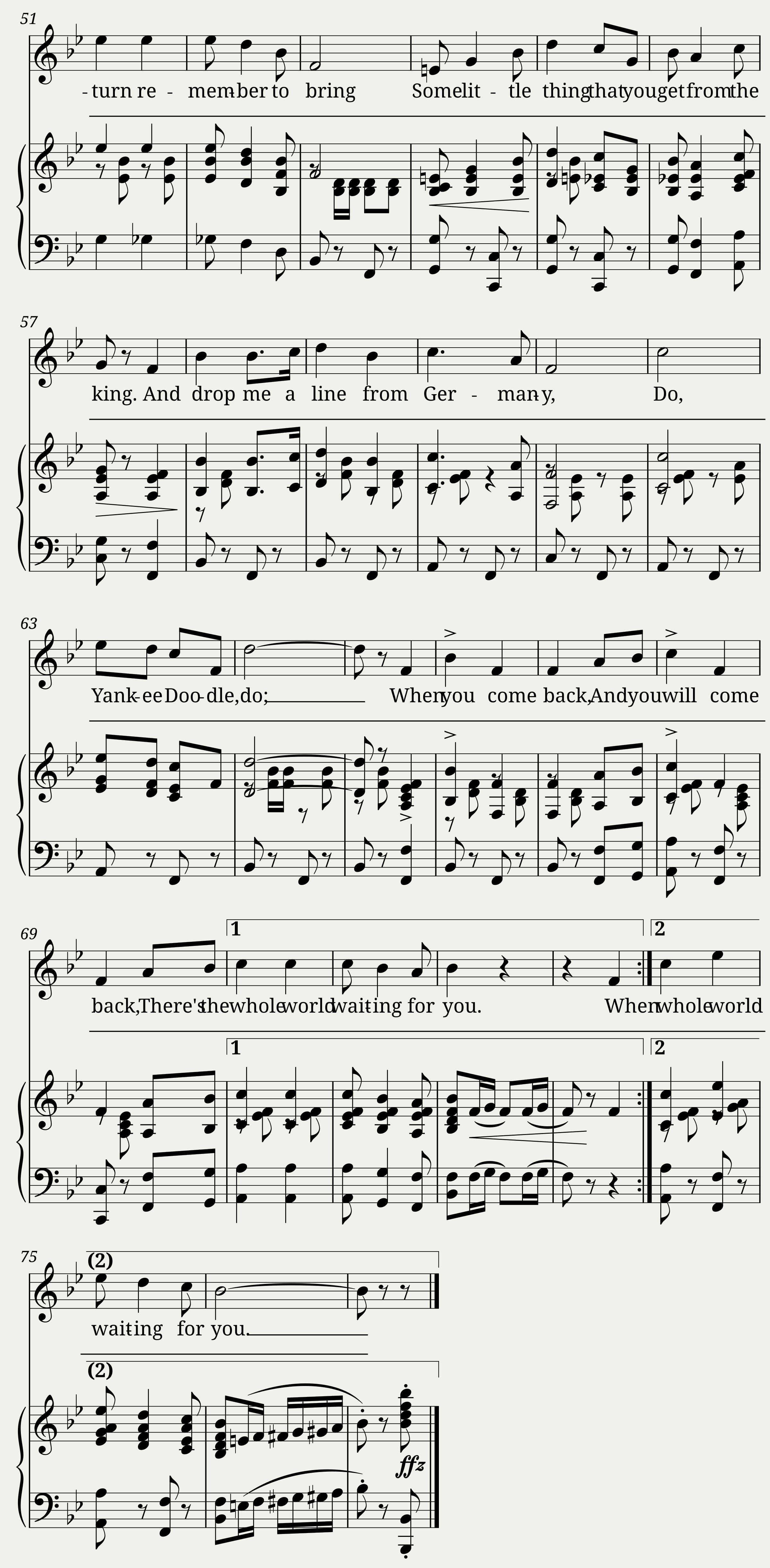 When You Come Back - George M. Cohan — 2/2