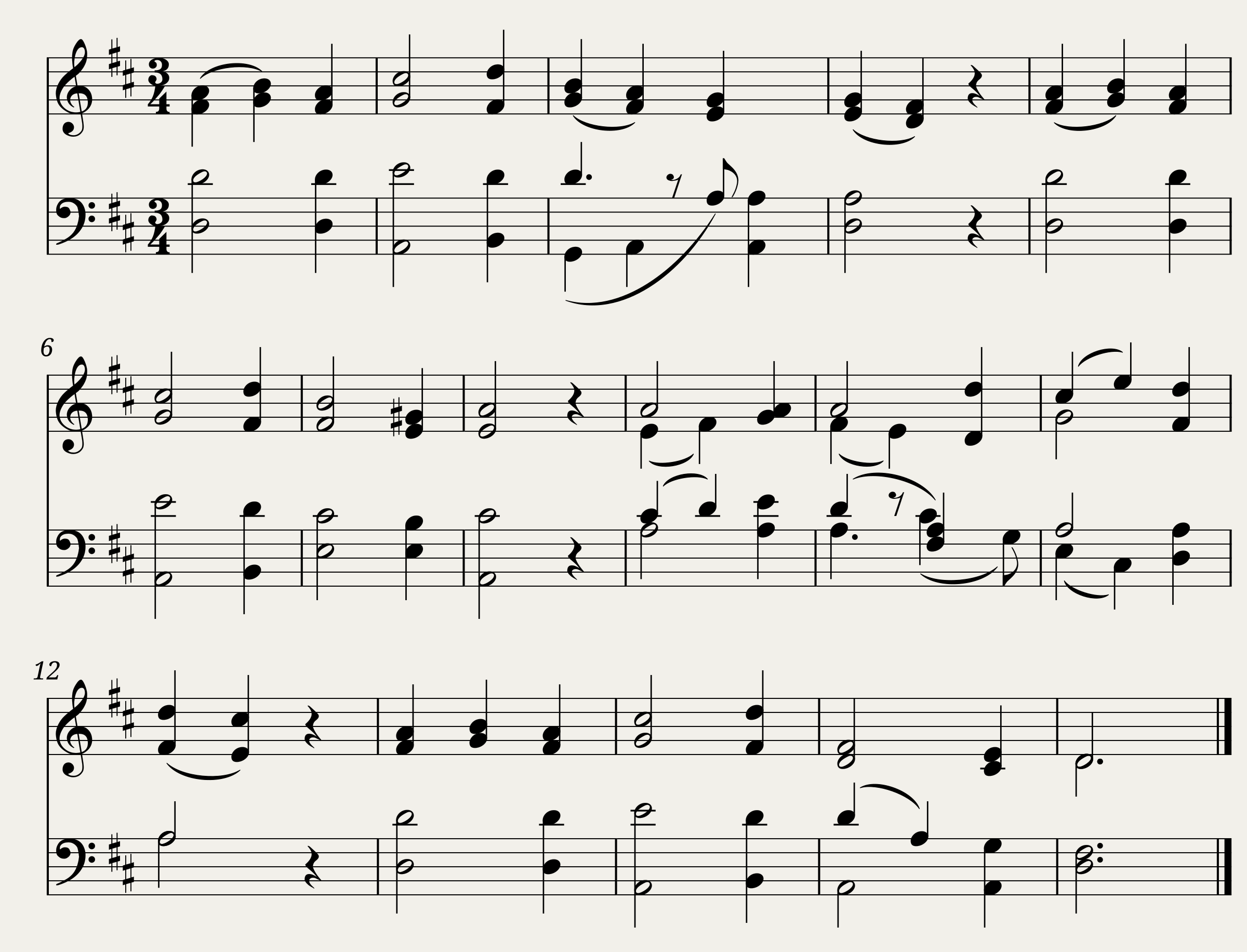 Slowly by gods hand unfurled - Lowell Mason