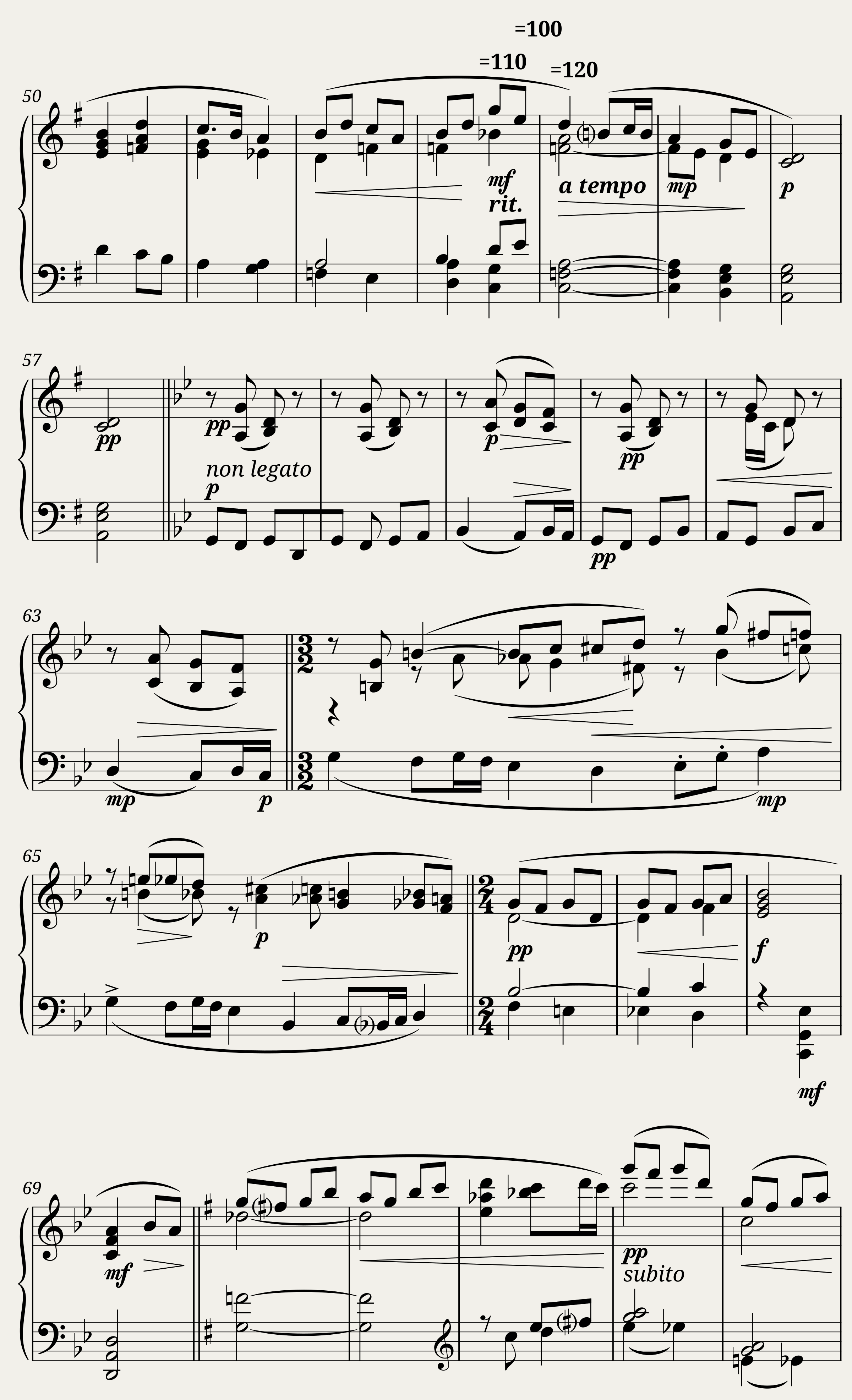 Rhapsody with chestnuts on the fire op. 18 — 2/6