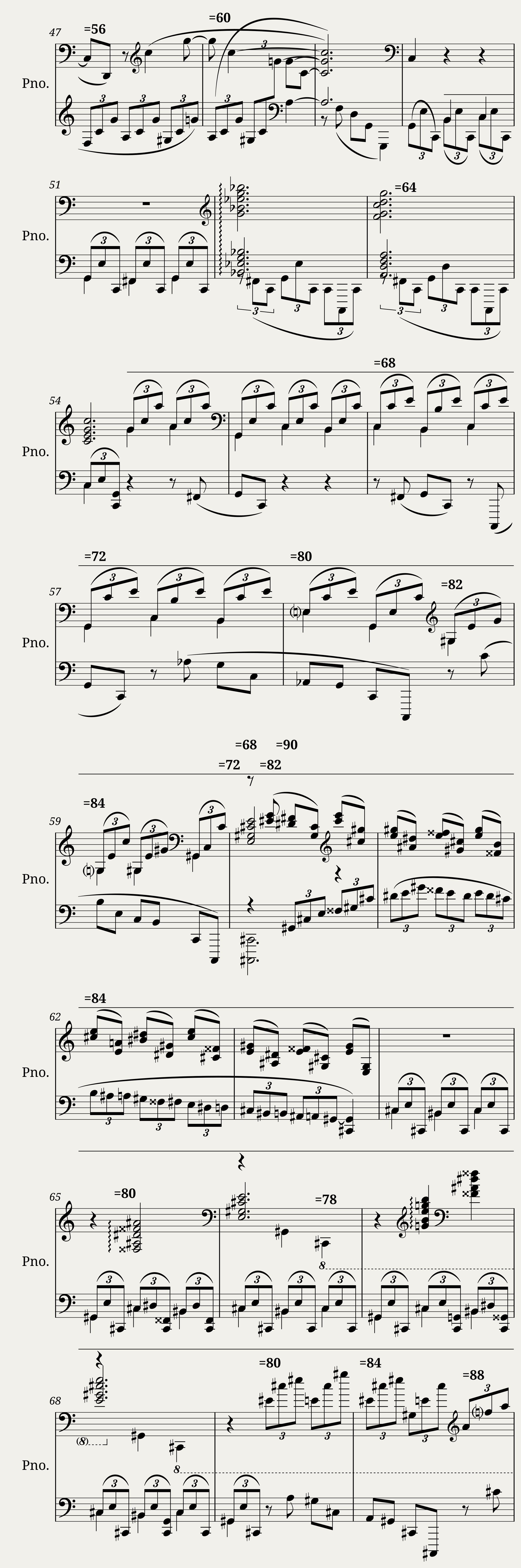 Rachmaninoff - Études-Tableaux Op. 39 no. 2 — 3/6