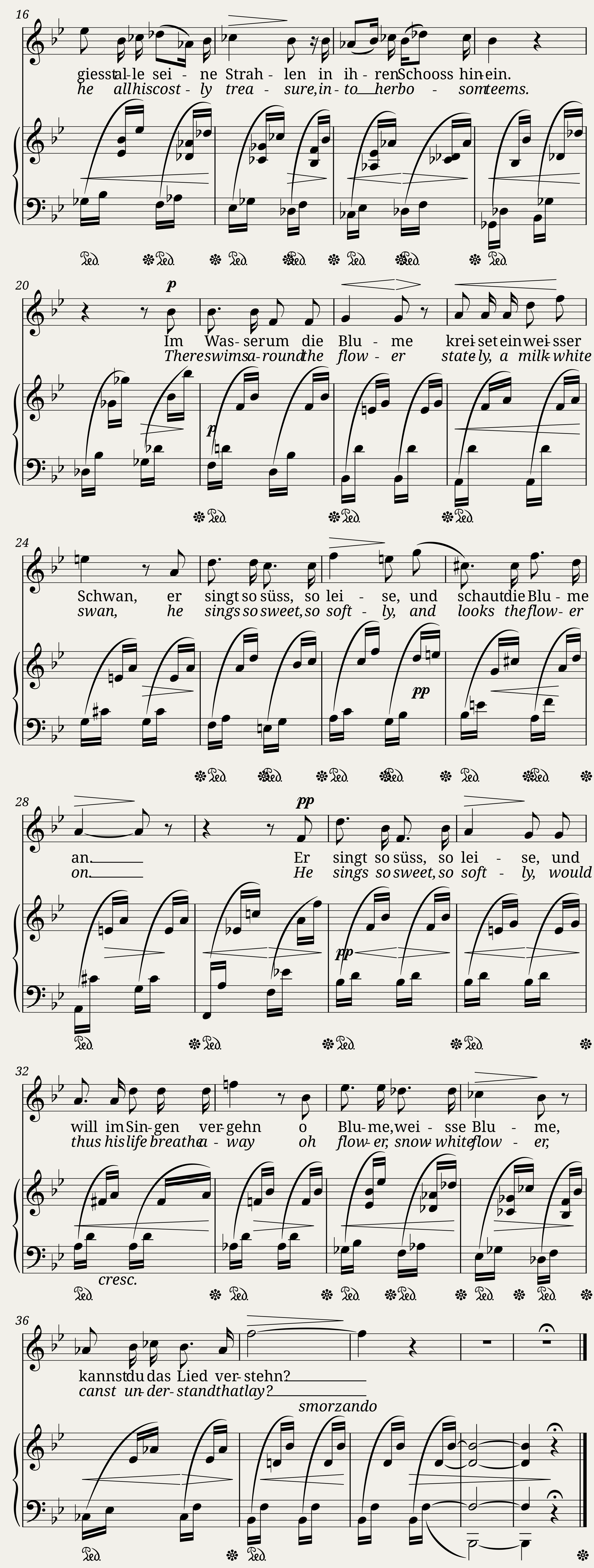 Die Lotosblume — 2/2