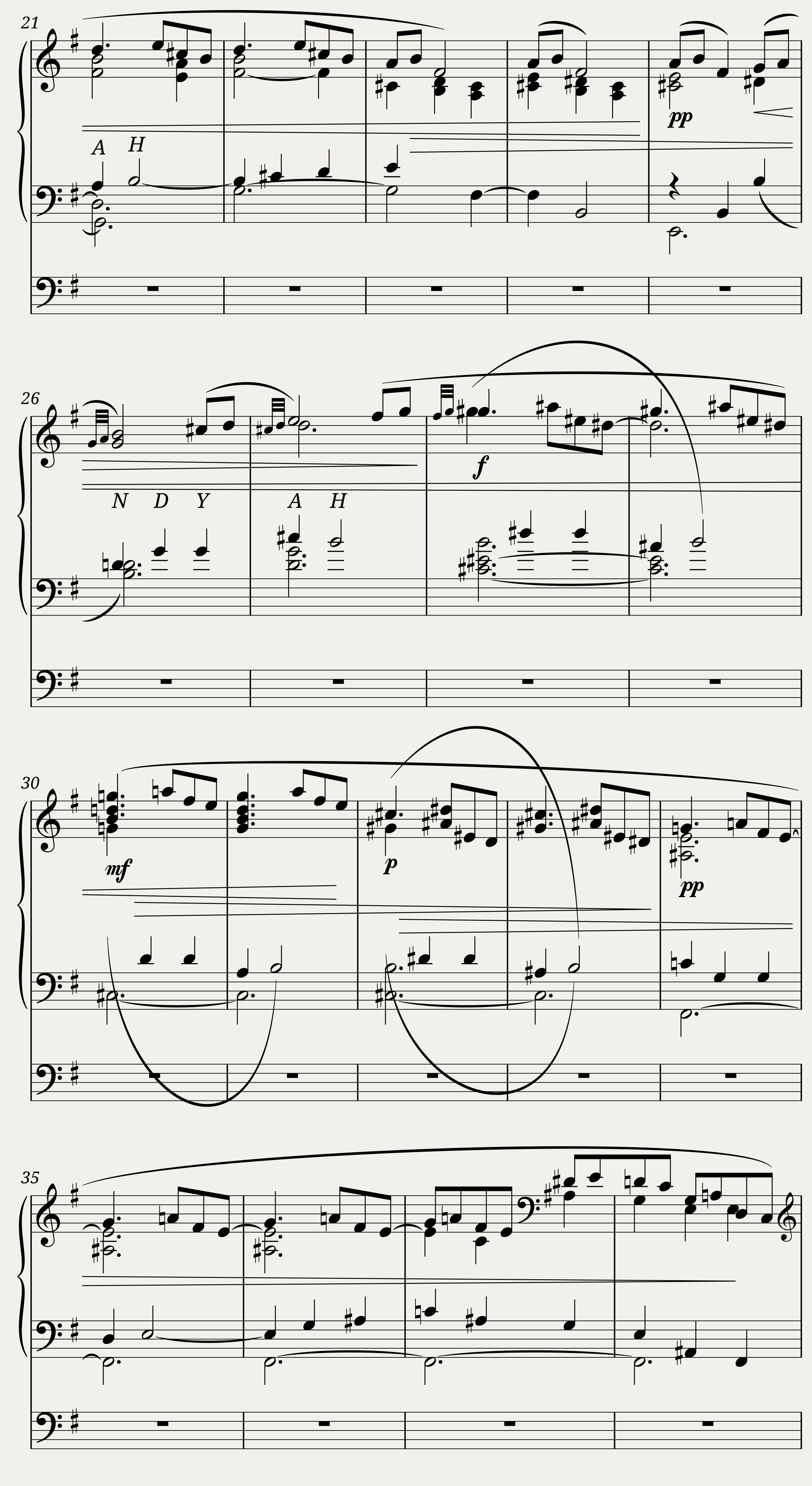 Menuet sur le Nom d'Haydn — 2/3