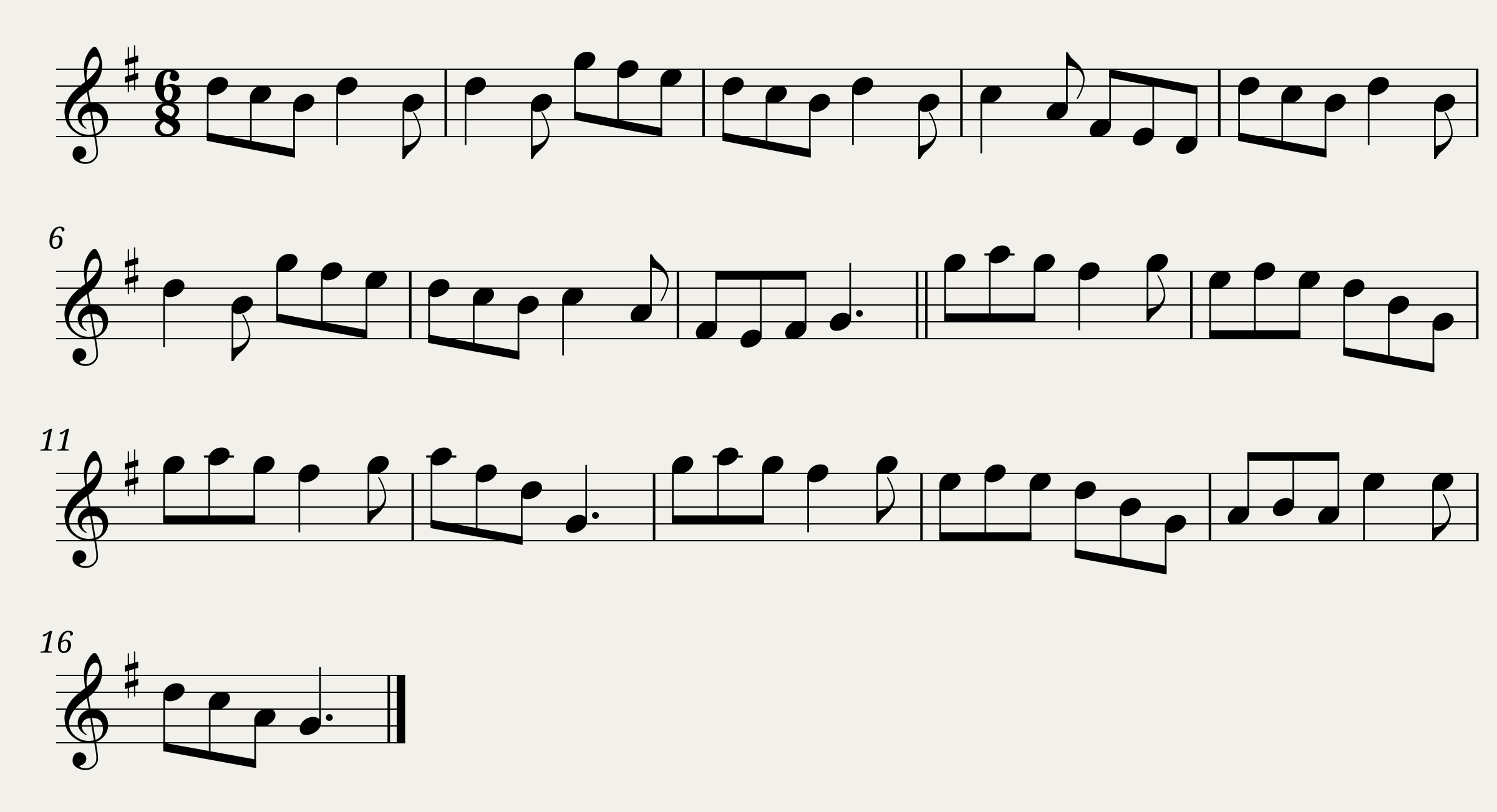 Traditional music - Middling Thank You