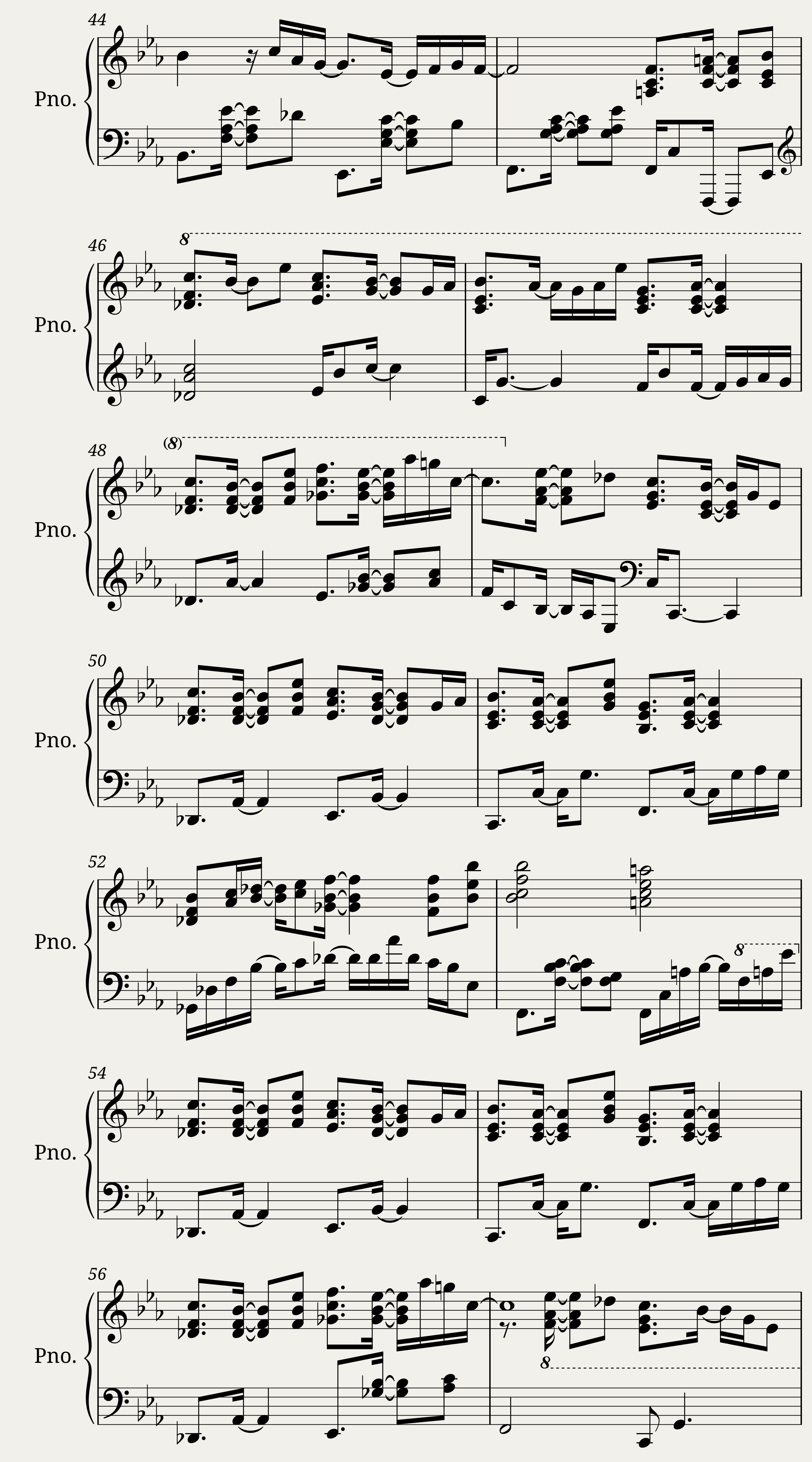 Gate of Steiner -Piano- Official sheet music — 4/5