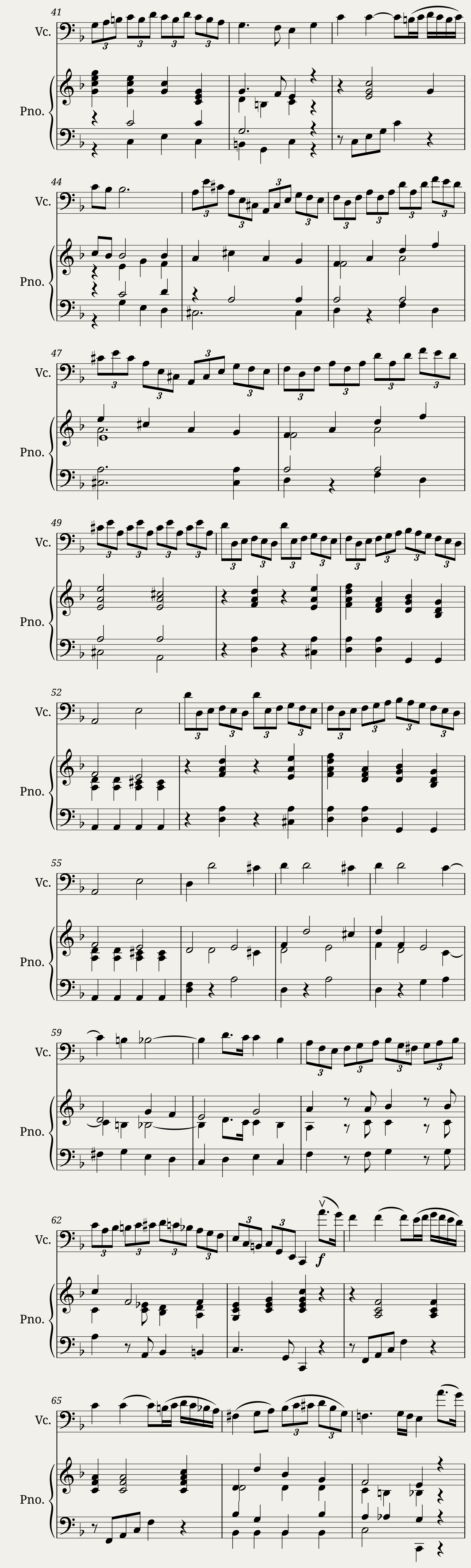 Breval 1er concertino — 3/4
