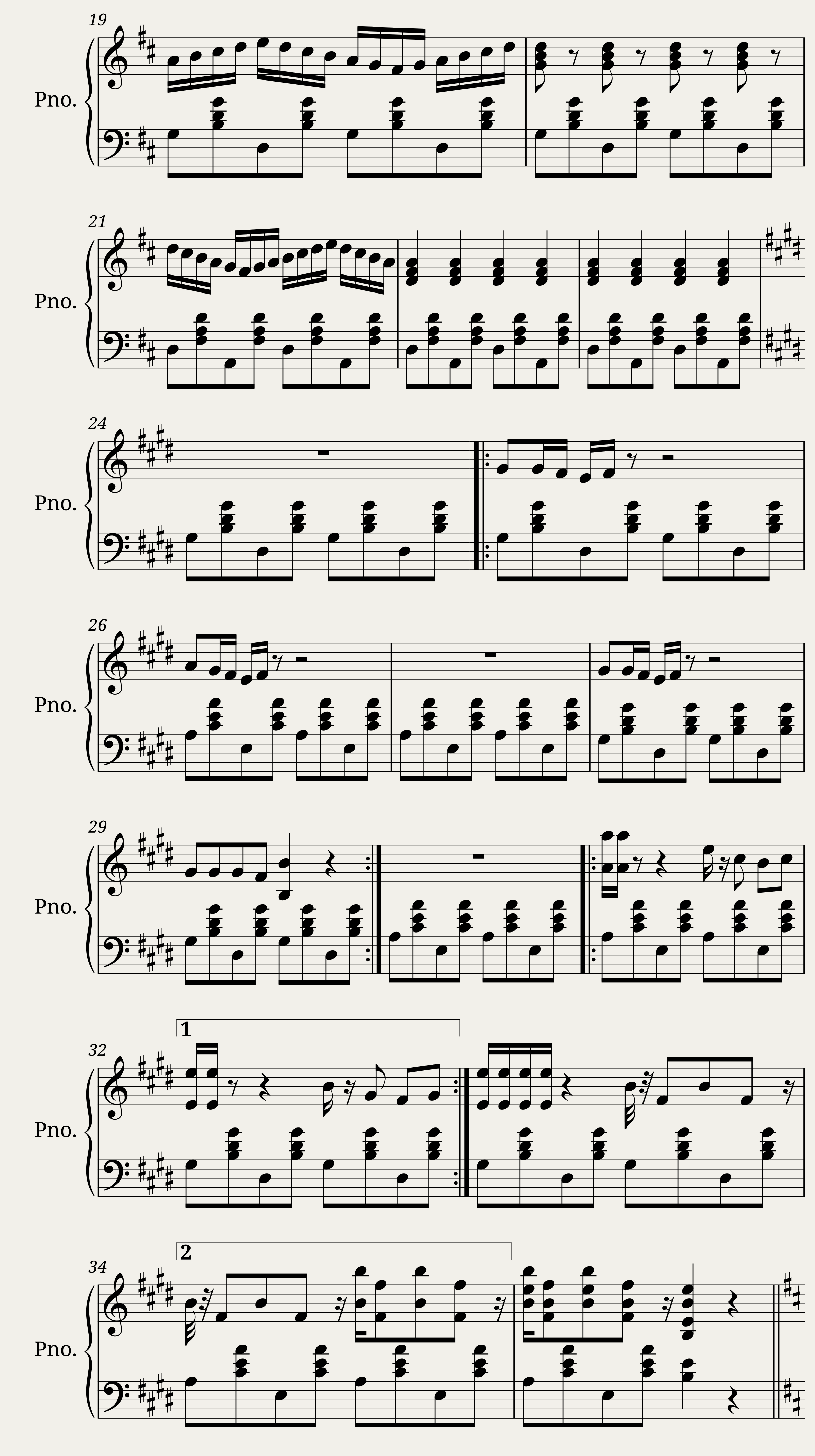 Oak Leaf Rag in D Major — 2/3