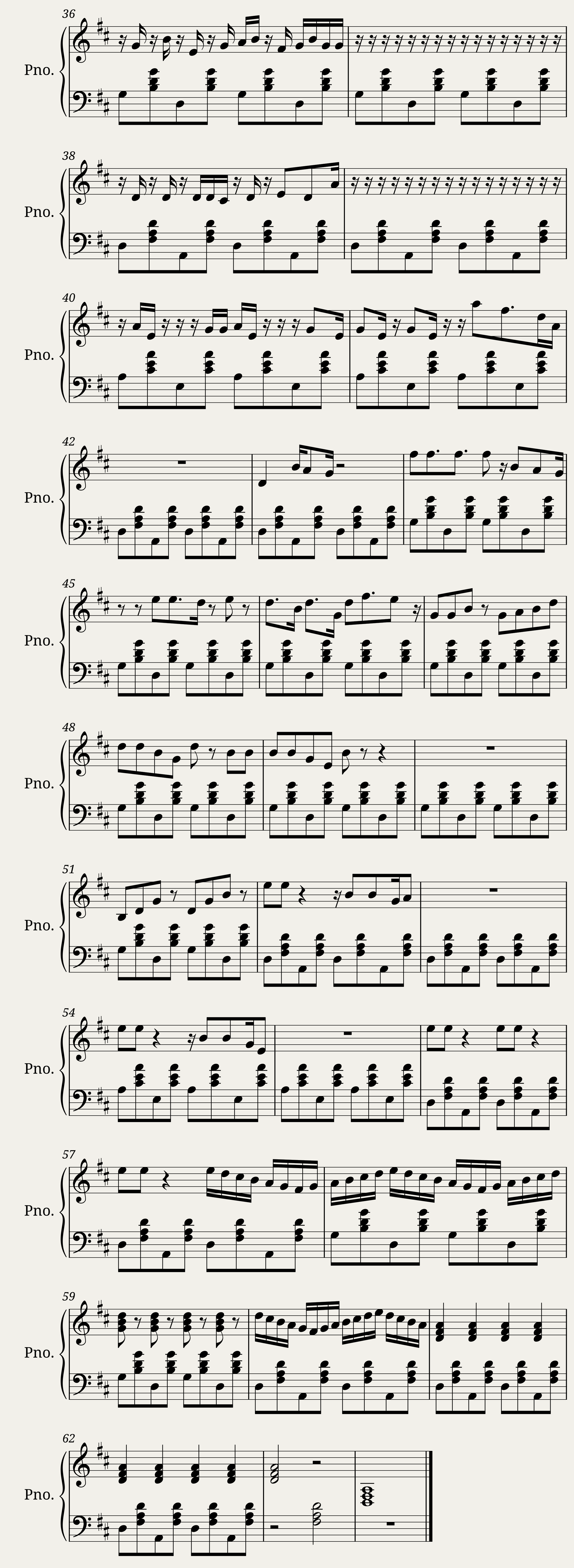 Oak Leaf Rag in D Major — 3/3