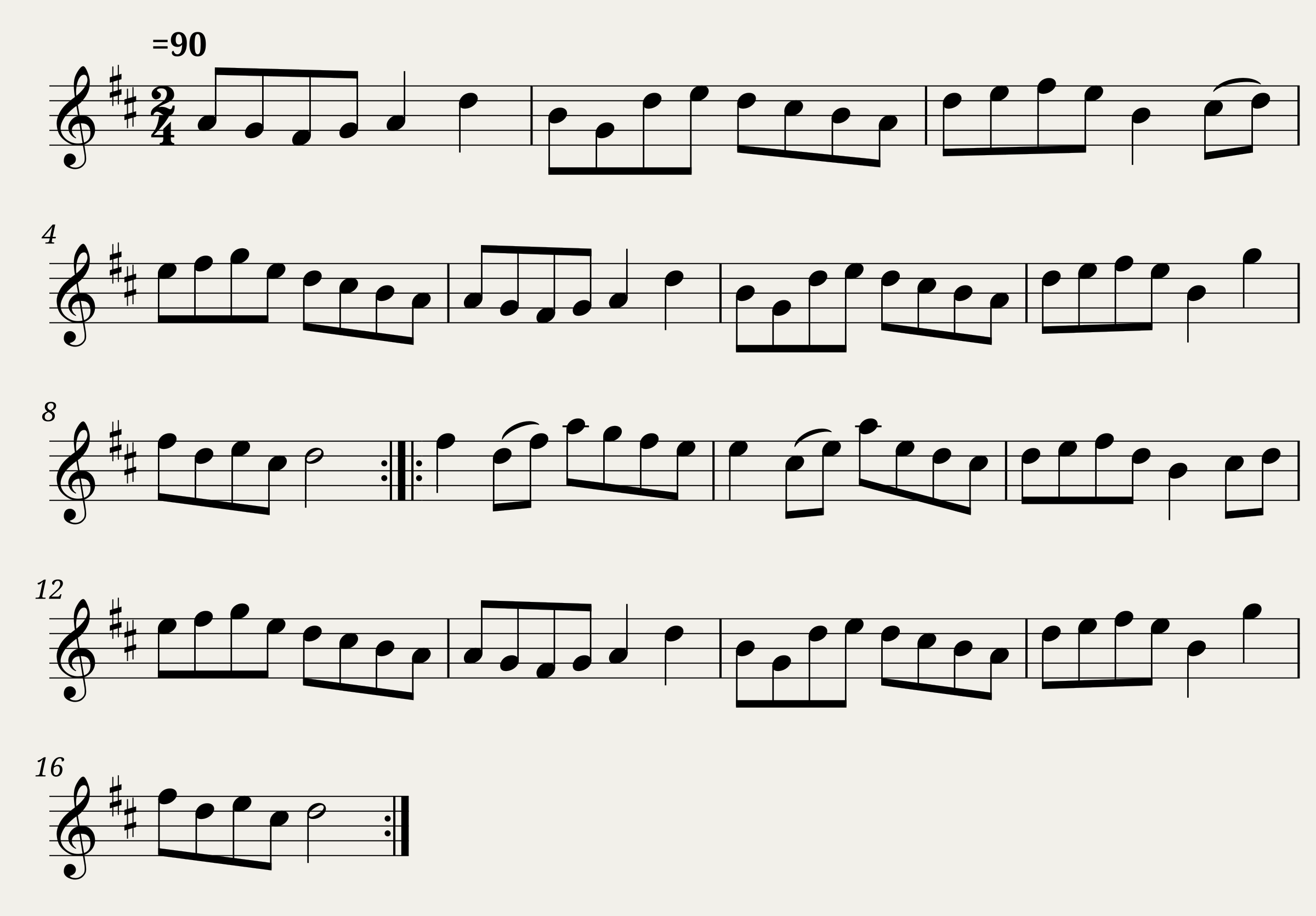 Untitled in MS - Watson's Hornpipe. GHW.065