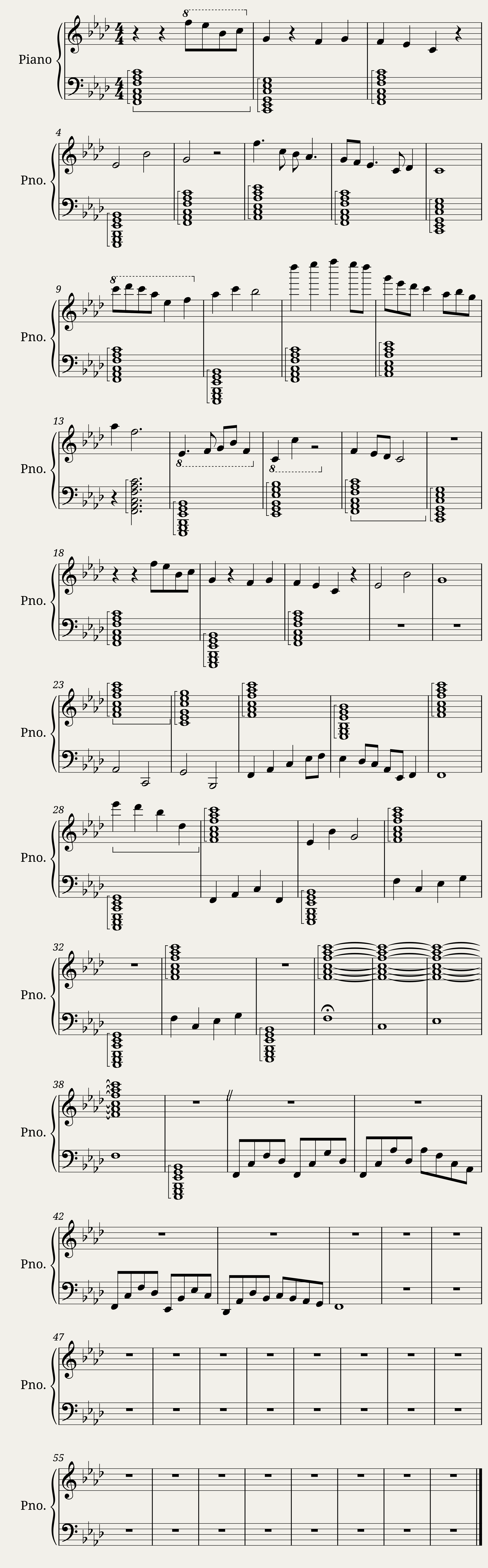 Clouds in F Minor (wip)