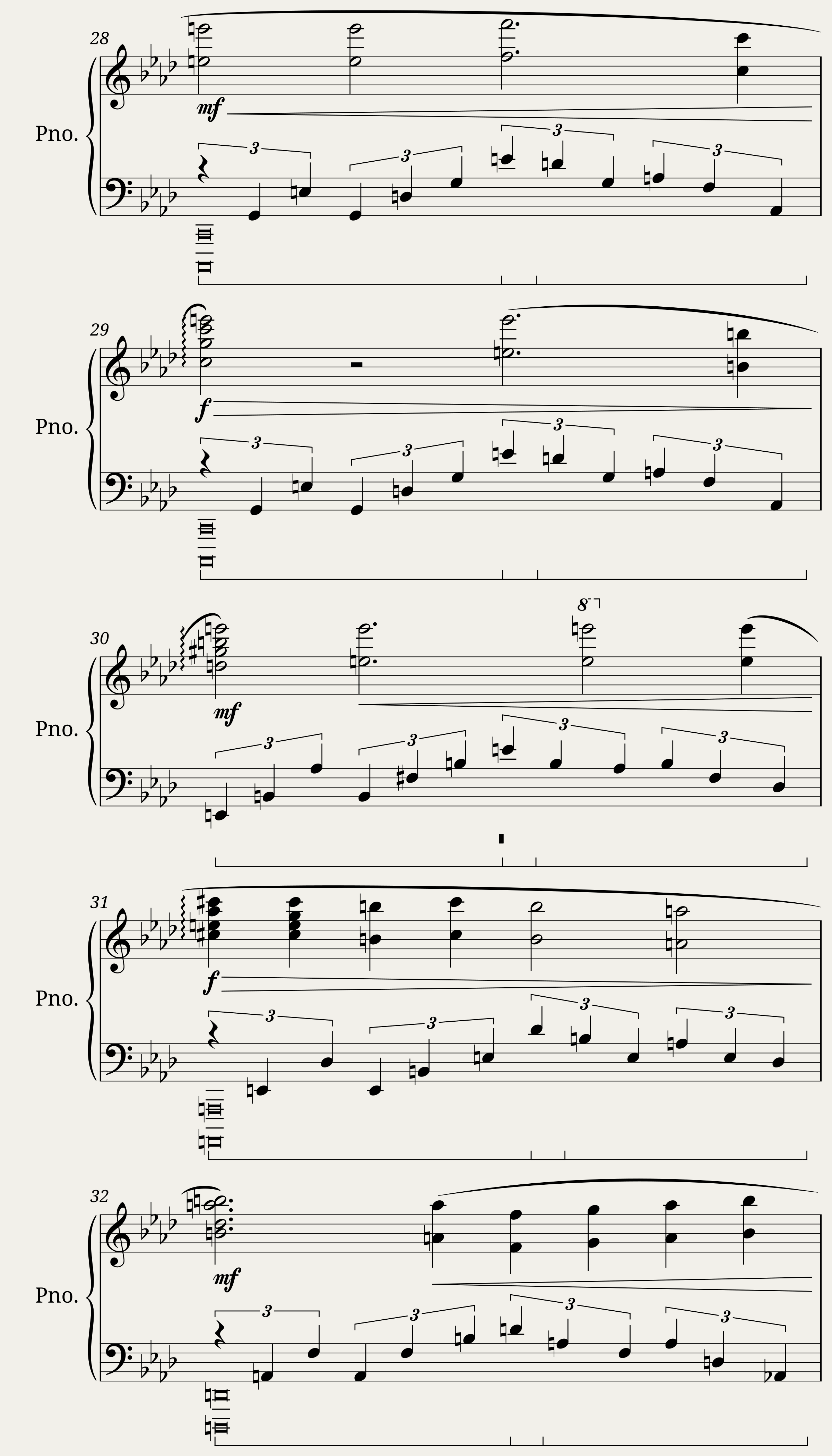Preludio per pianoforte Op. 61 n. 1 — 5/8