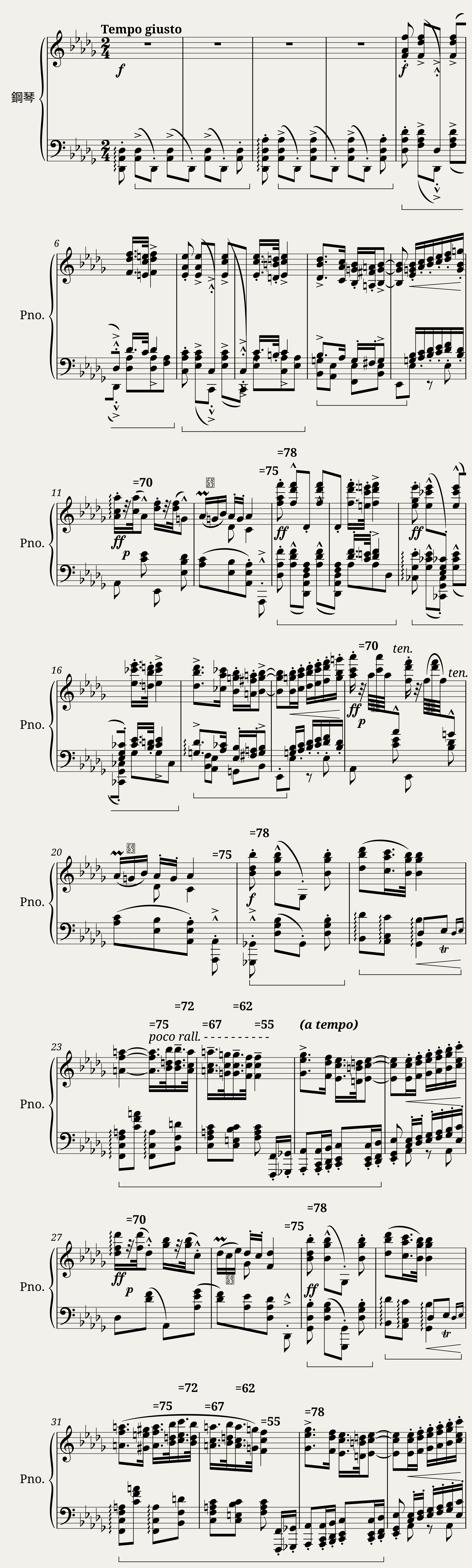 Franz Liszt: Hungarian Rhapsody No.6 in D-flat major — 1/11
