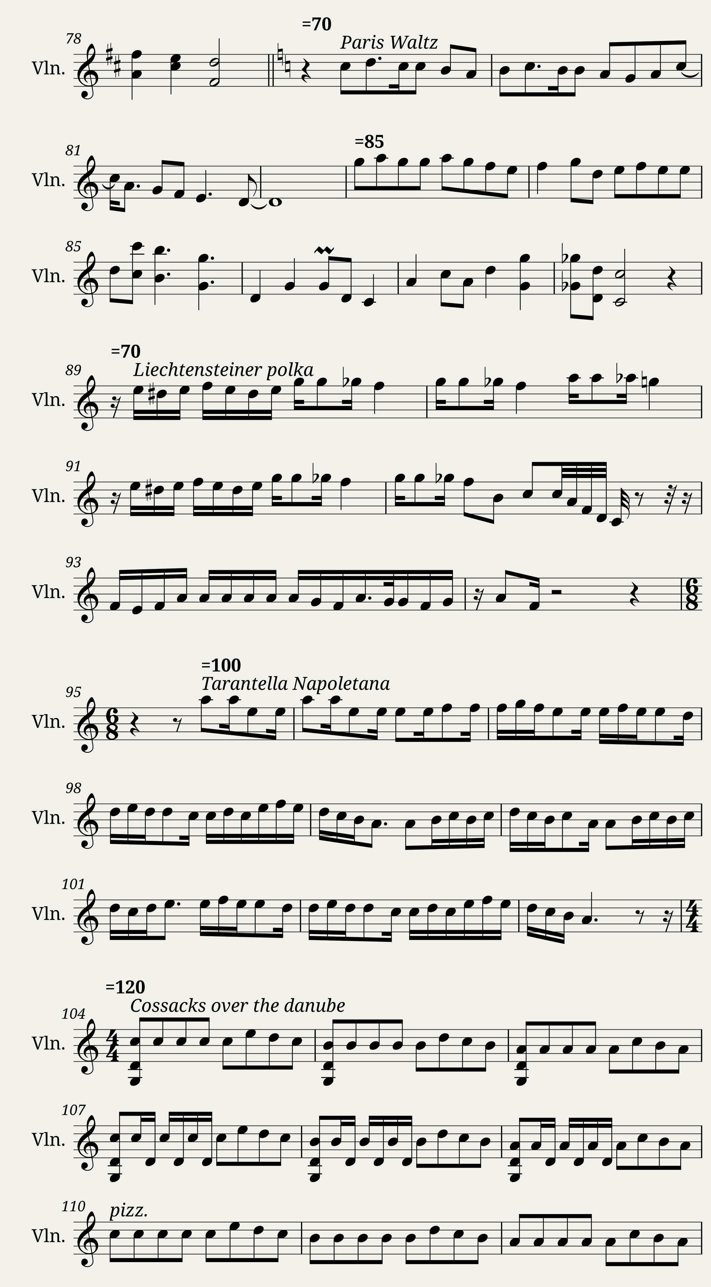 Around the world on the violin WIP — 3/4