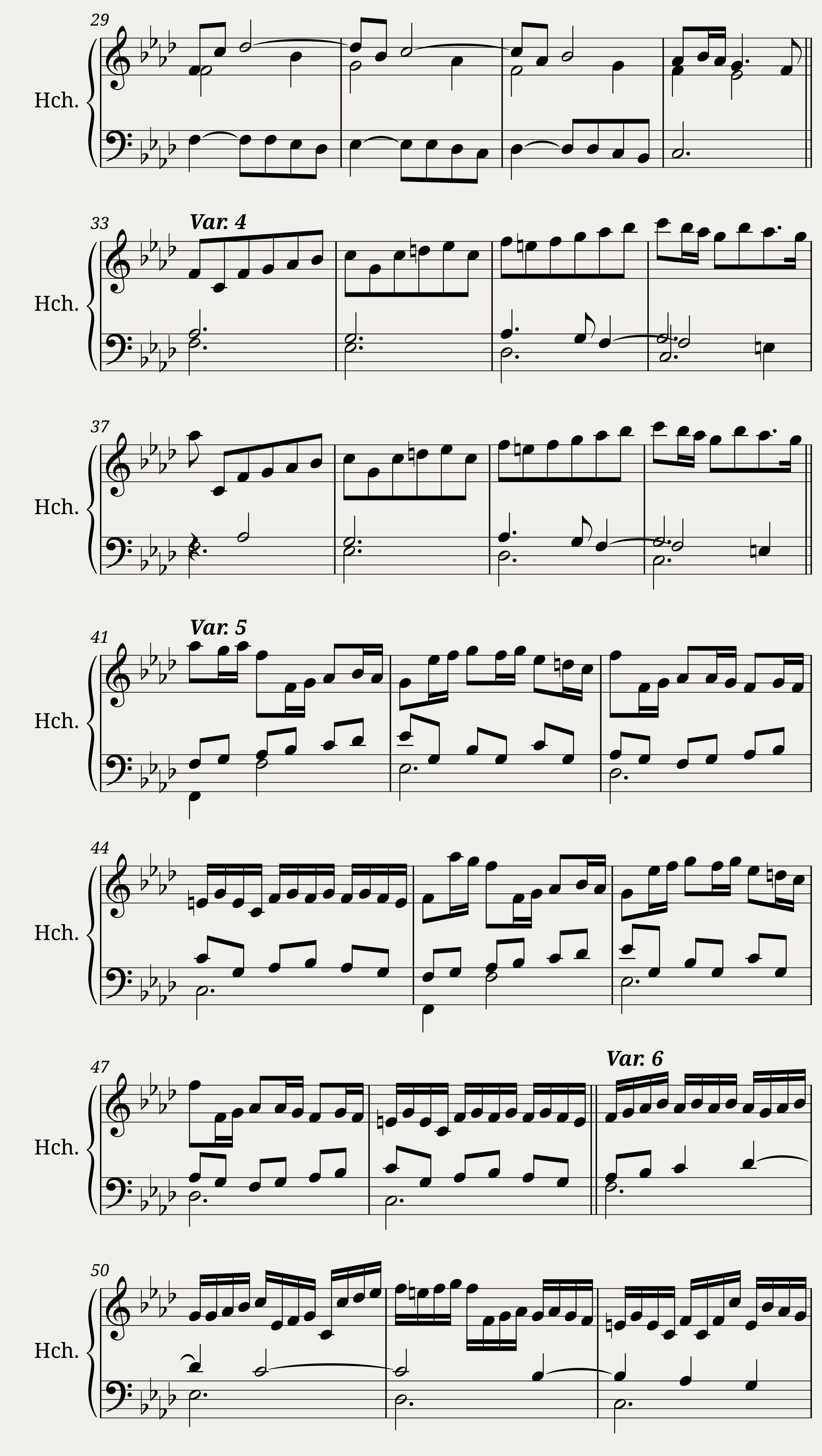 Canon in D — 2/3