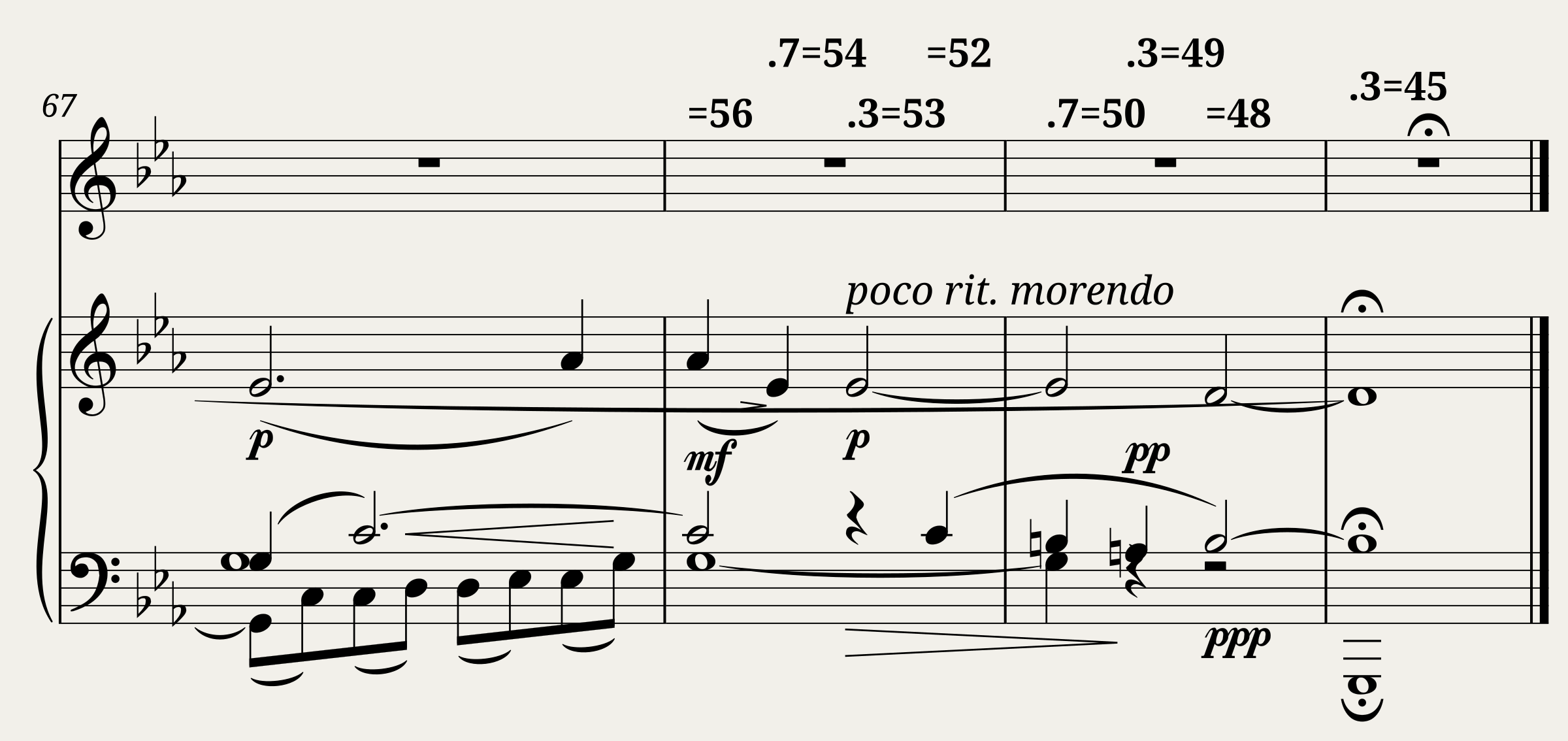 Mahler Gustav - Kindertotenlieder No.3 - Wenn dein Mütterlein — 5/5
