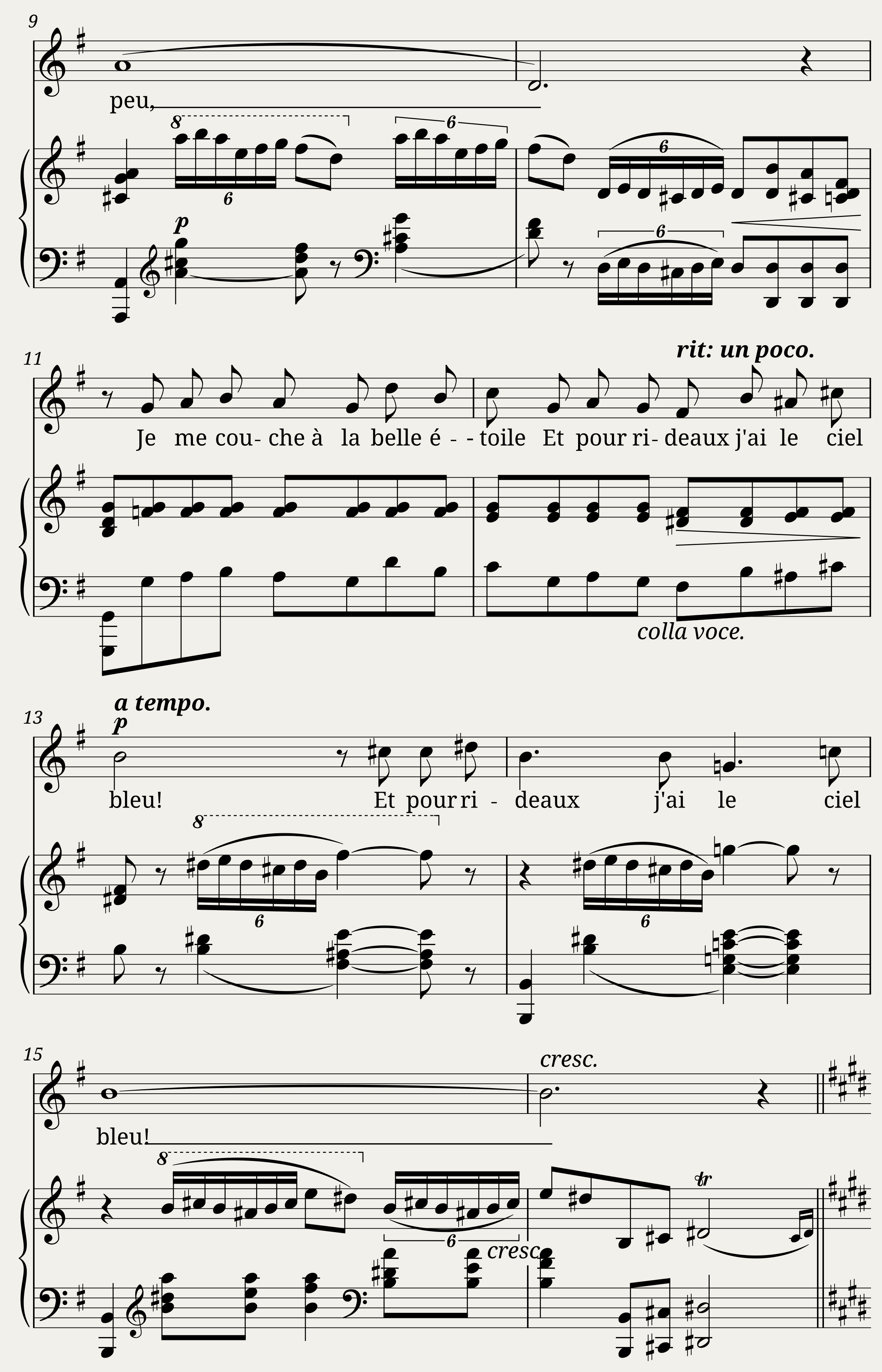 J.P. Rameau Suite en Sol L'Indifférente — 2/2