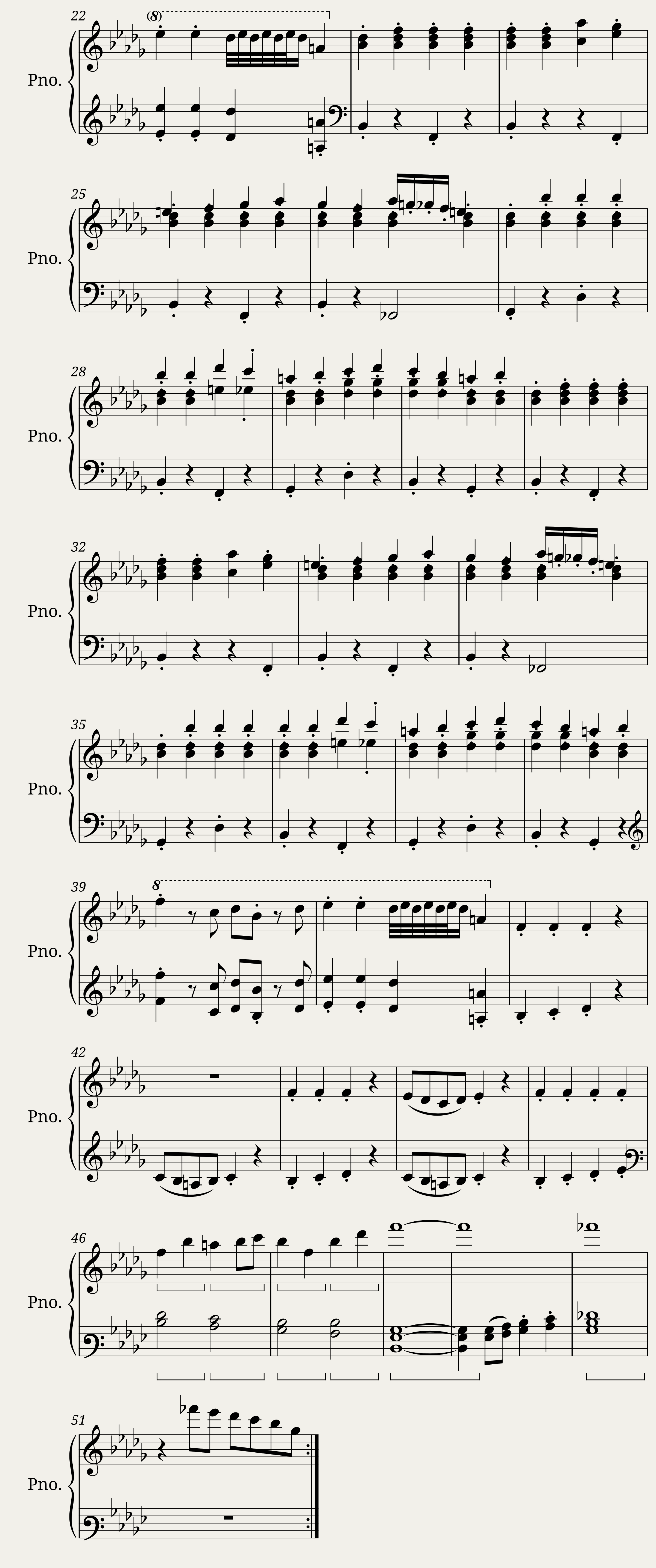 Final Fantasy VI - Kefka (Piano Reduction) — 2/2