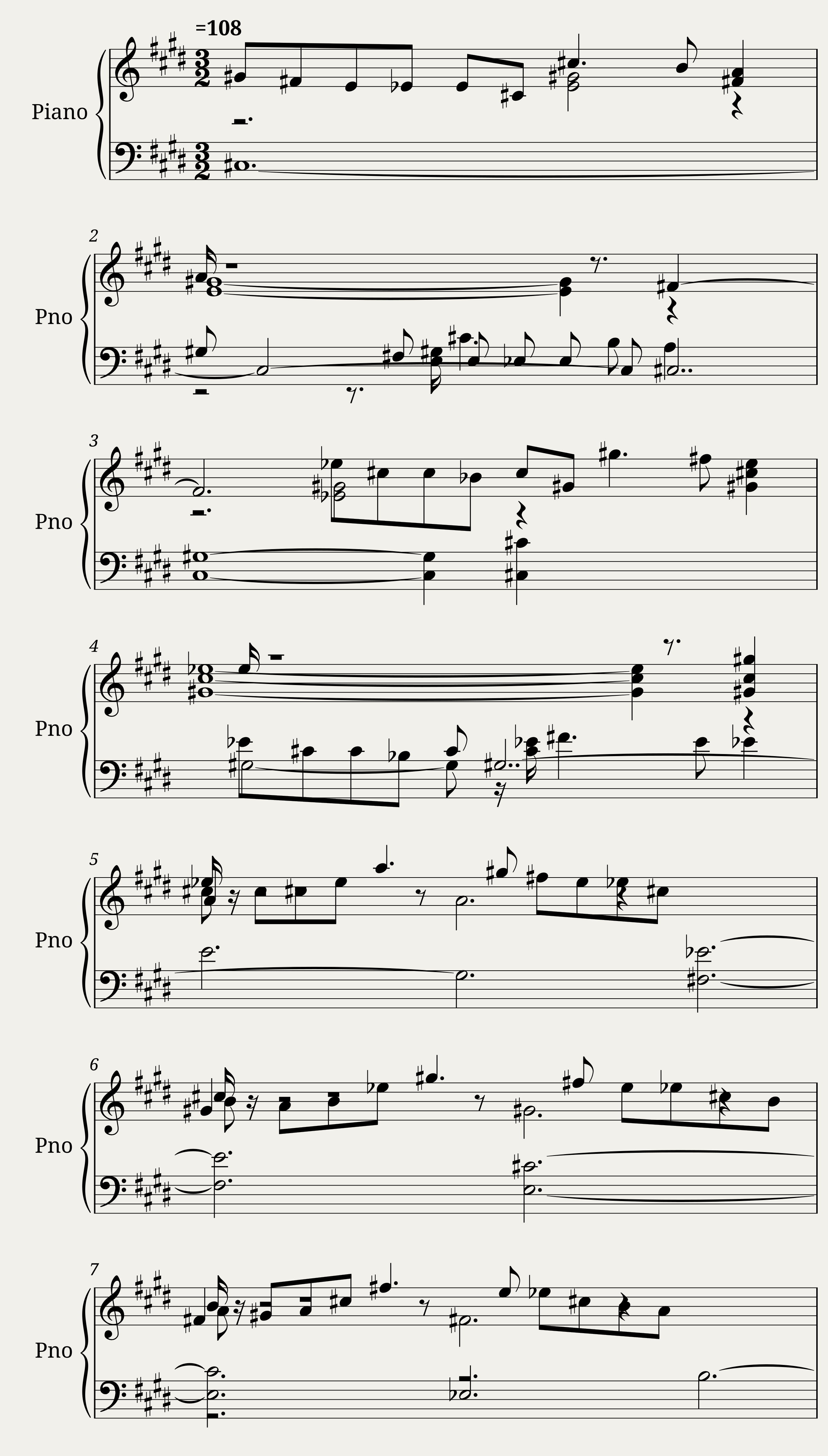 Das Wohltemperierte Clavier I, Praeludium IV — 1/3