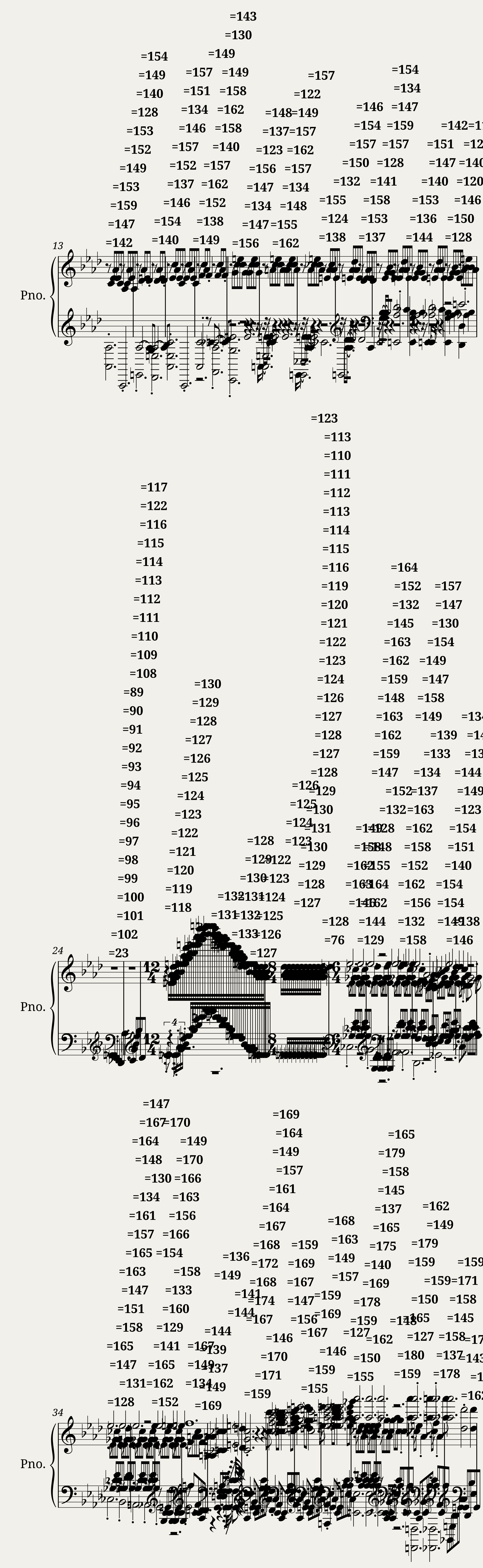 Liszt Love Dreams No 3 — 2/5