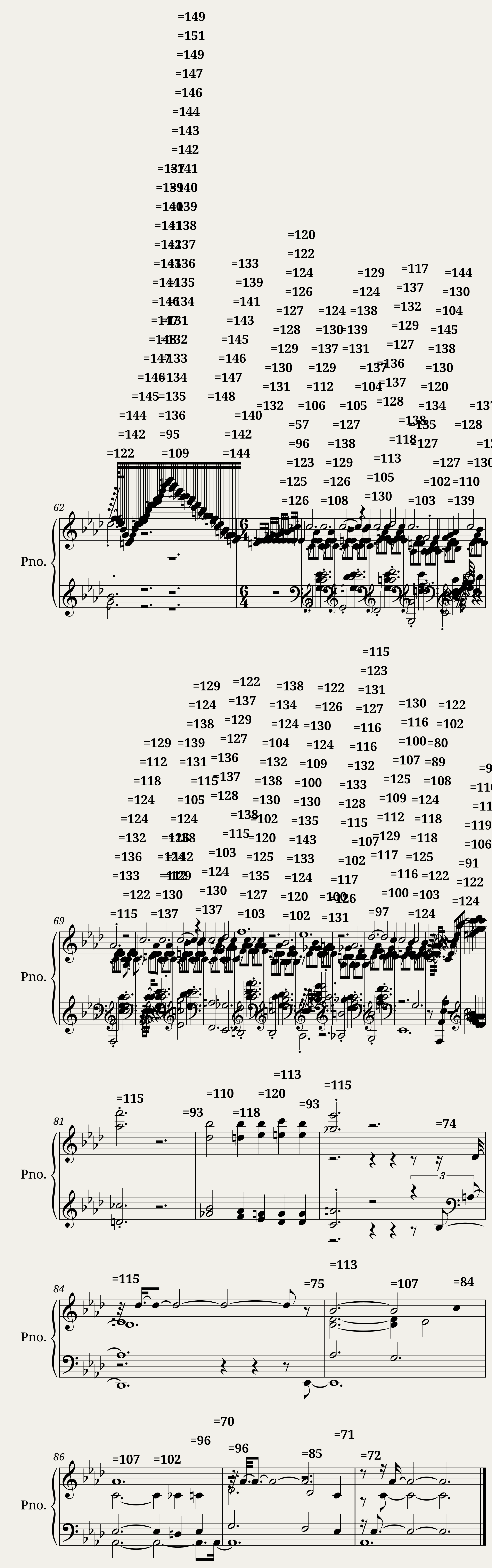 Liszt Love Dreams No 3 — 5/5