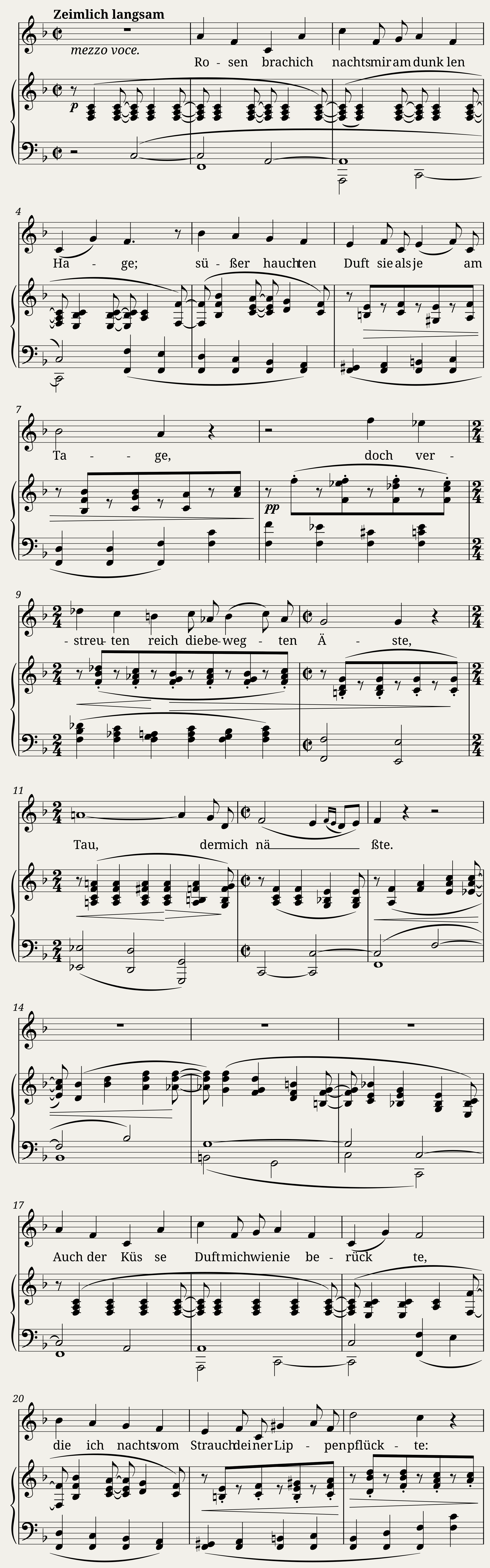 Sapphische Ode — 1/2