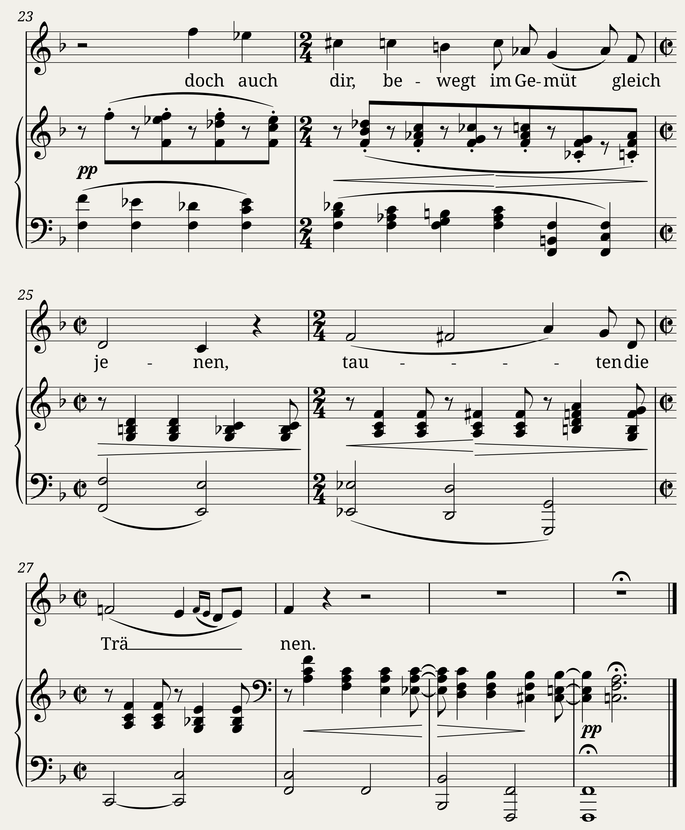 Sapphische Ode — 2/2