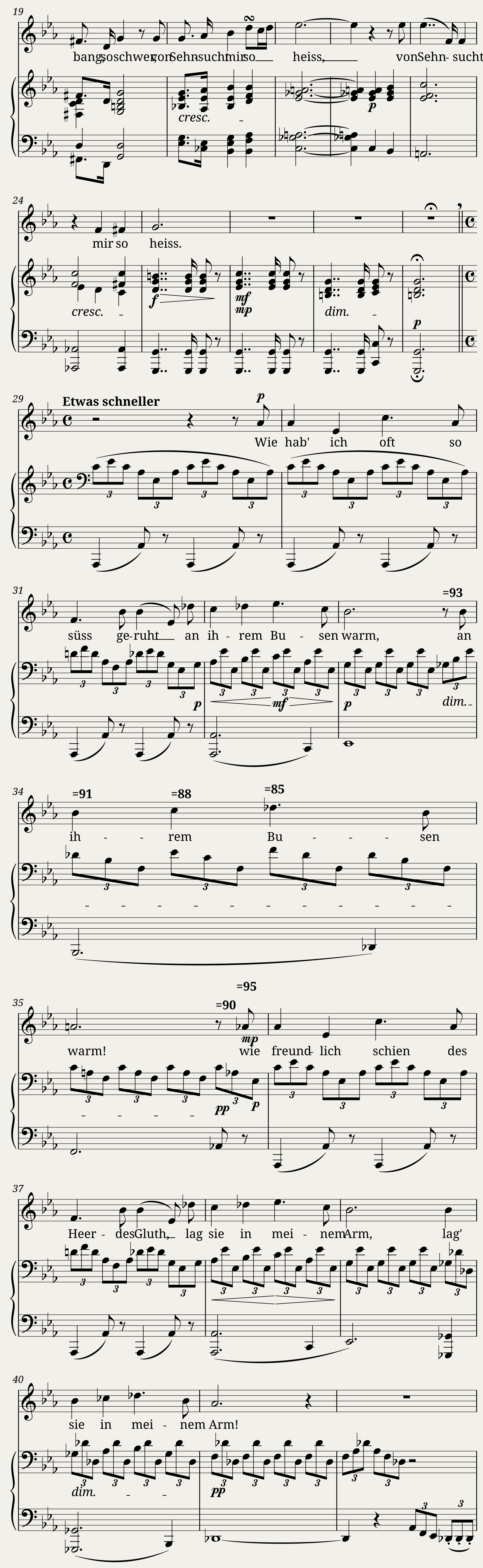 Schubert Franz - Schwanengesang (D.957) No.1 - Liebesbotschaft — 2/5