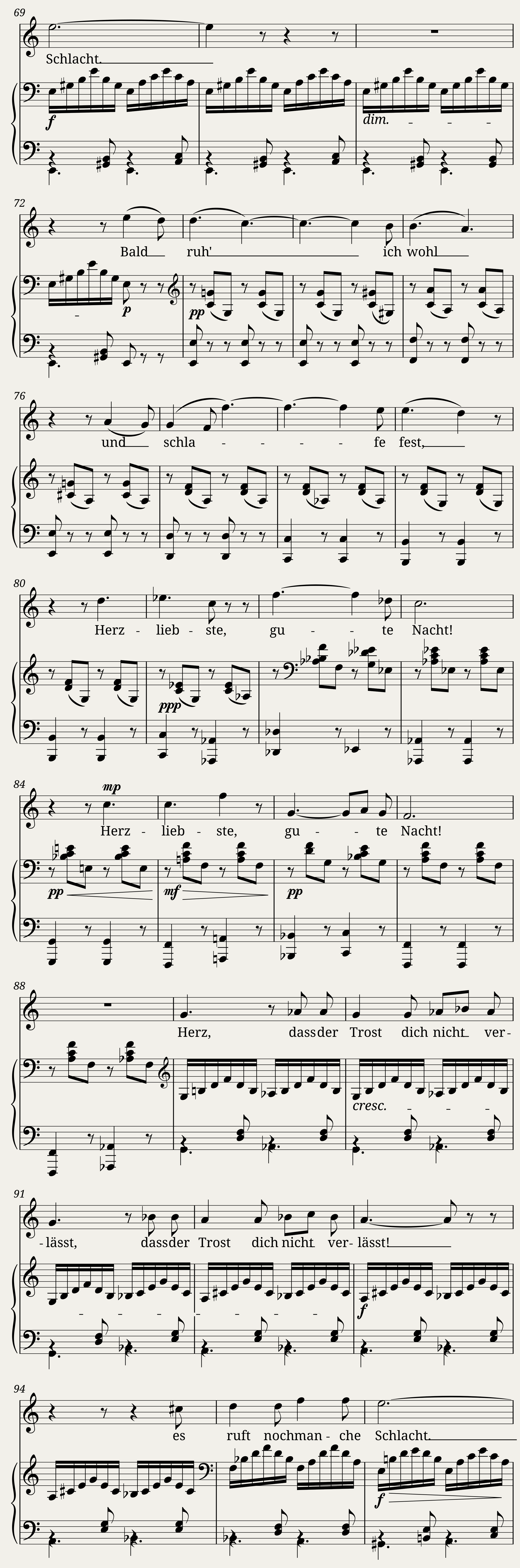 Schubert Franz - Schwanengesang (D.957) No.1 - Liebesbotschaft — 4/5
