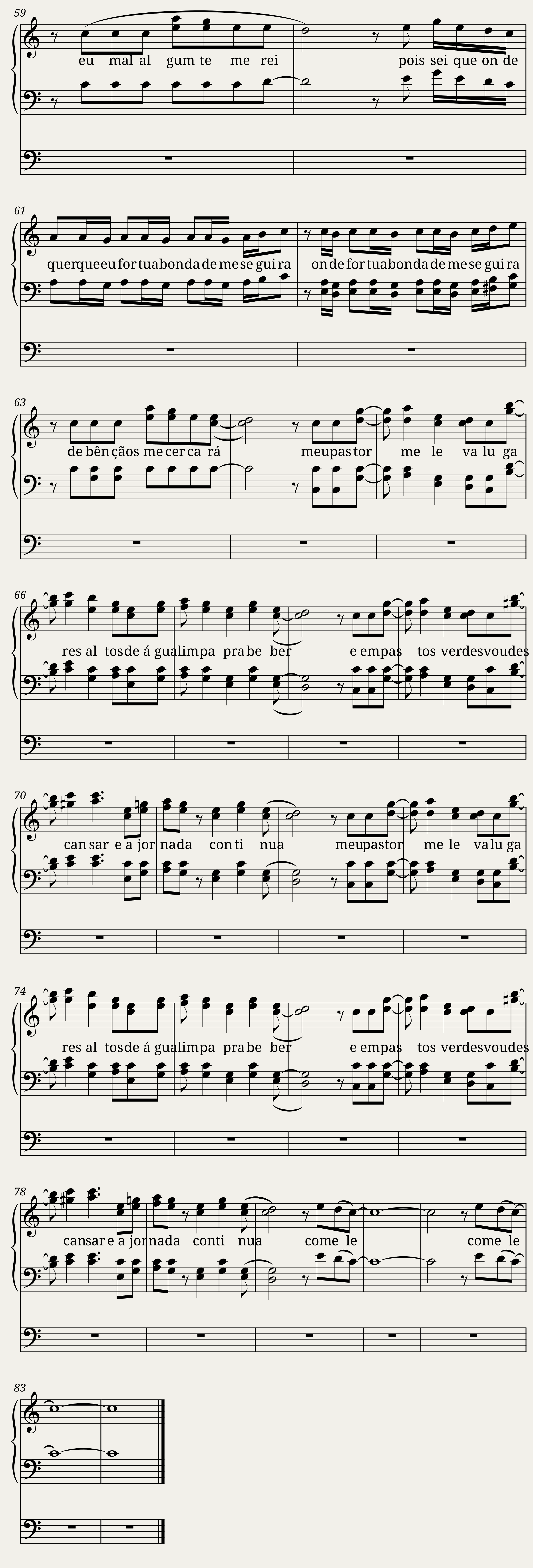 MEU PASTOR — 4/4