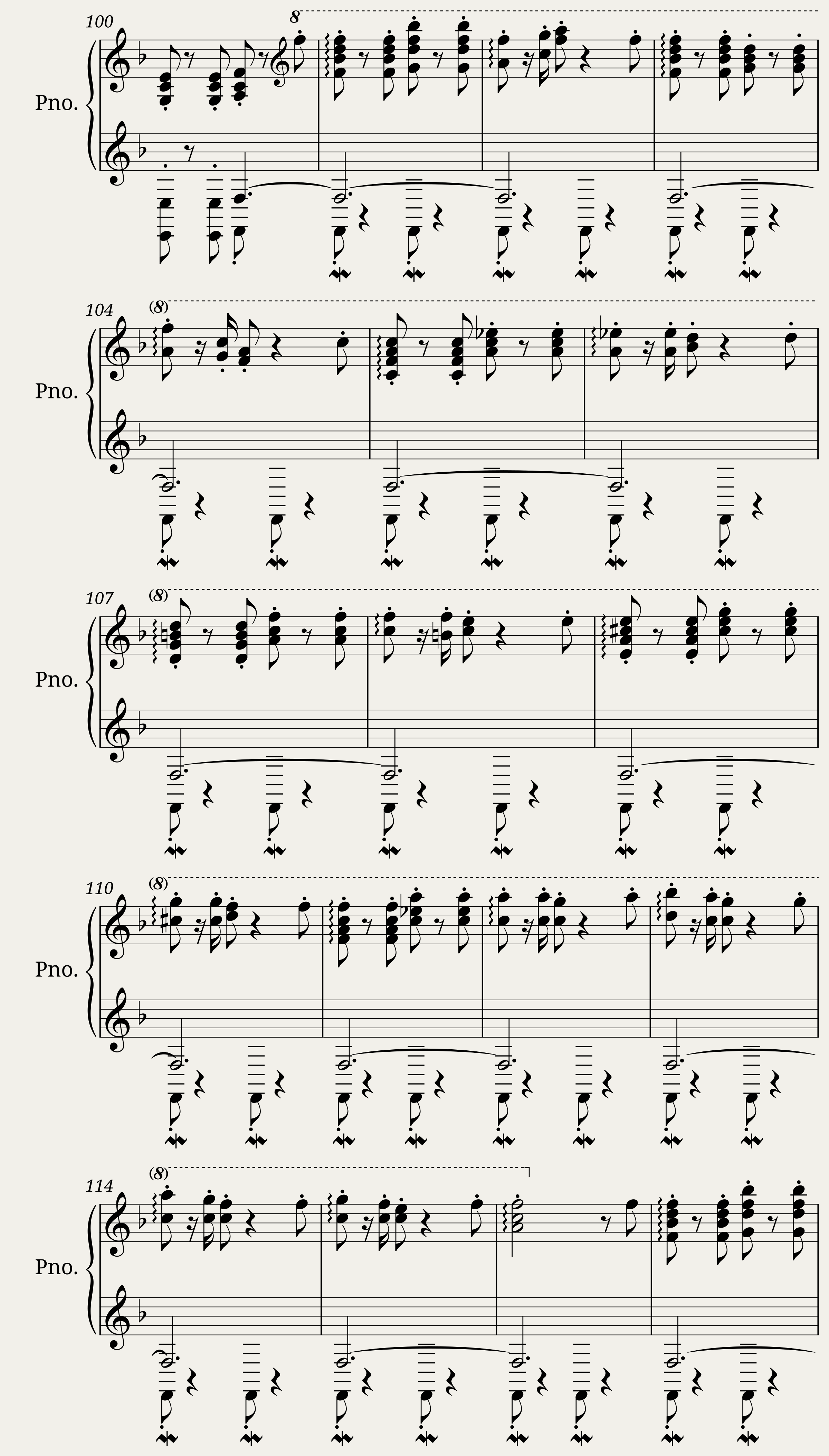 Improvisation on Brahms — 6/7
