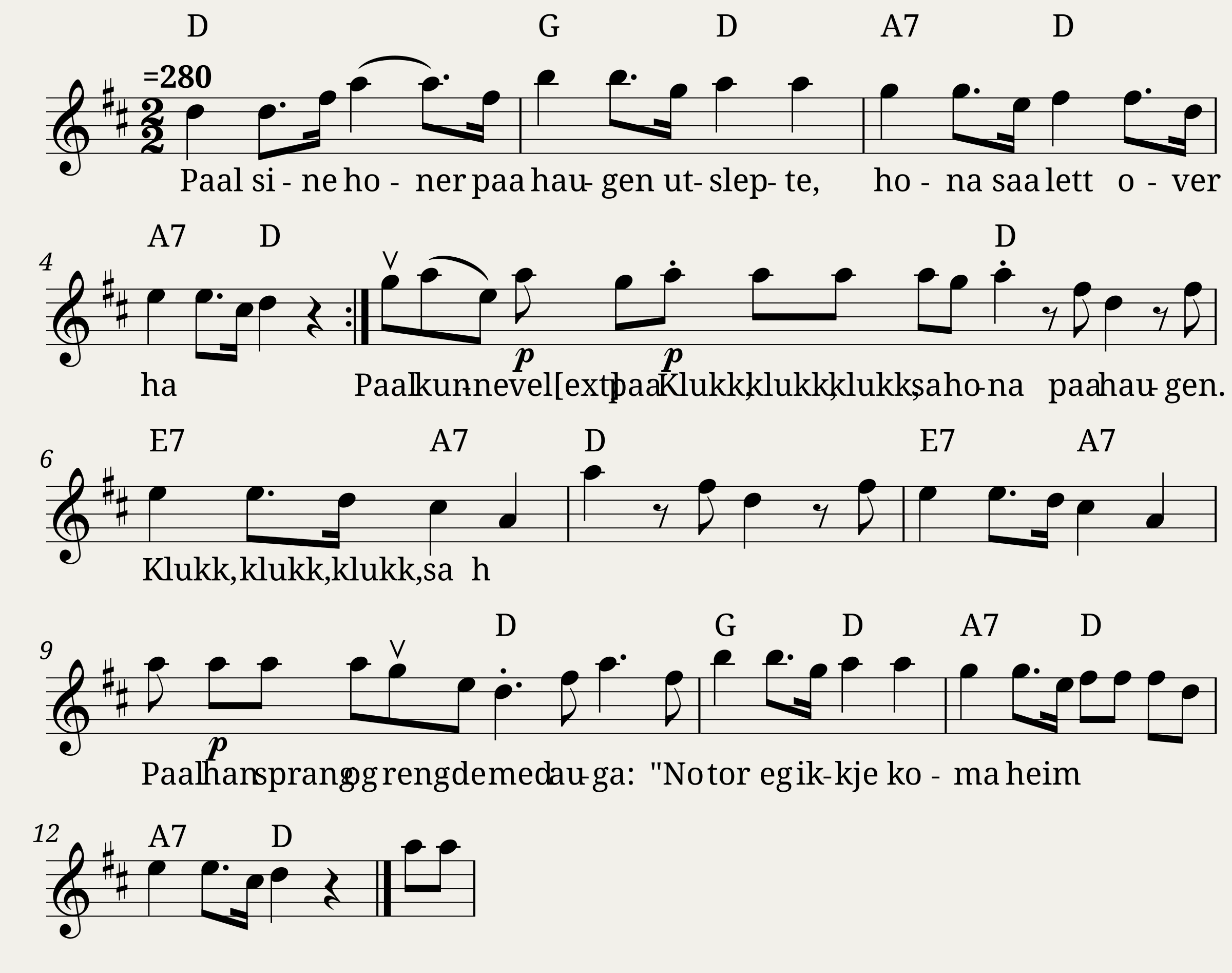 P\aal sine h\oner