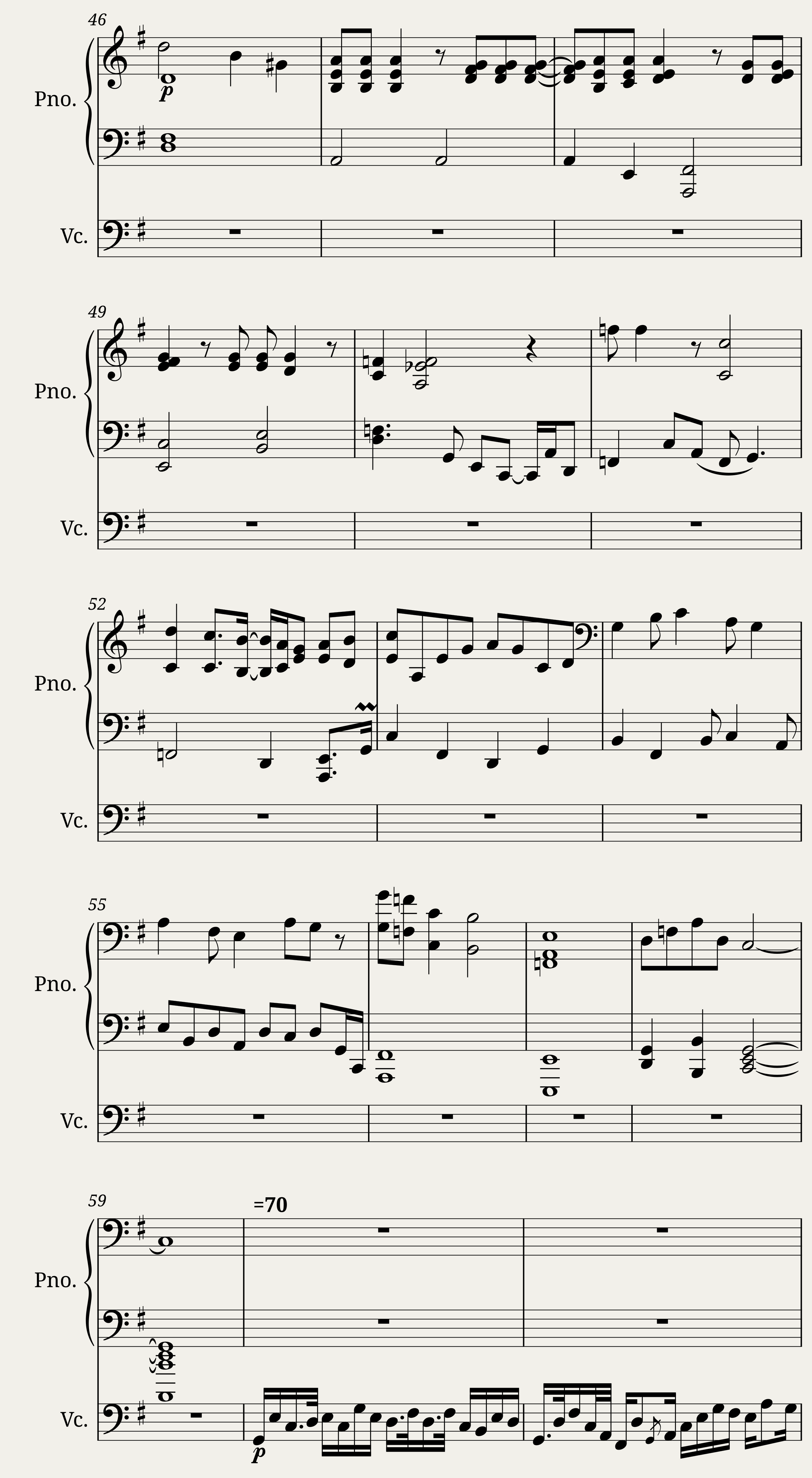 sunday sonata — 4/4