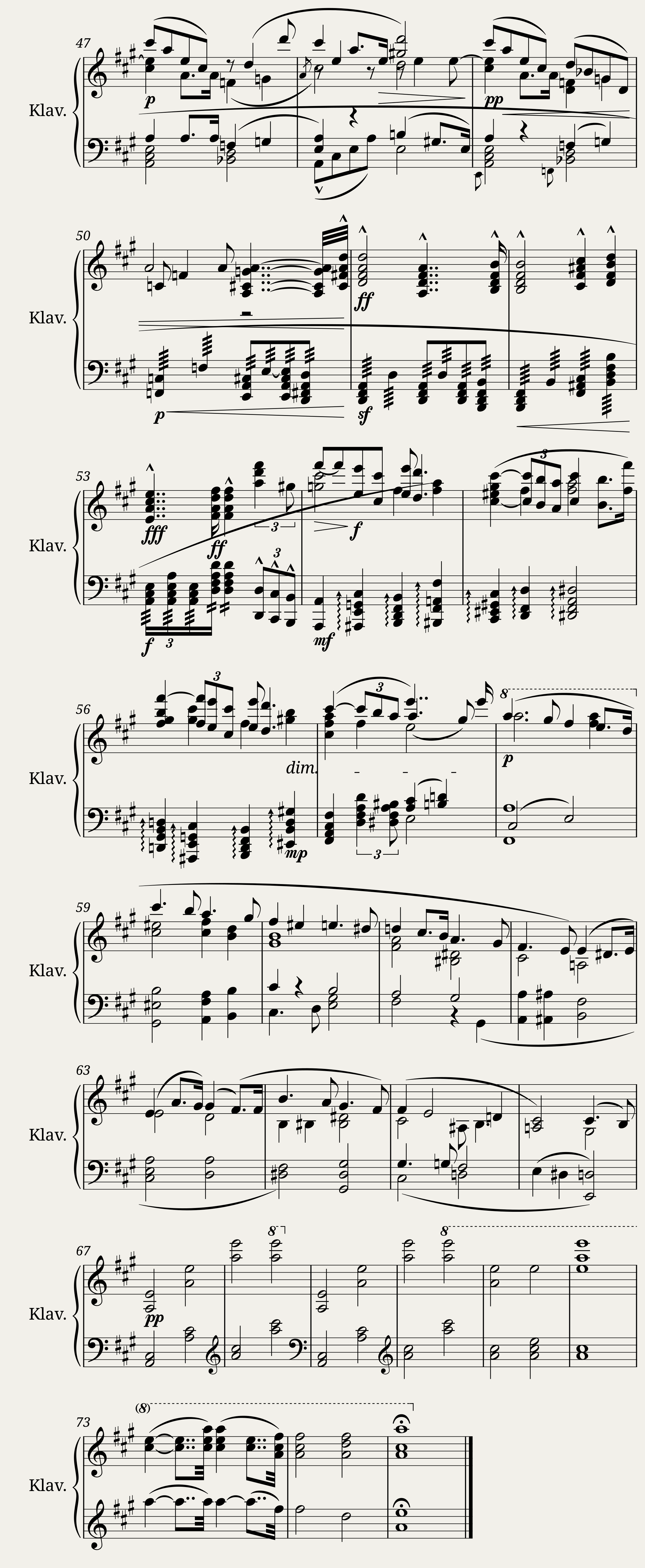 Lohengrin Overture Piano — 4/4