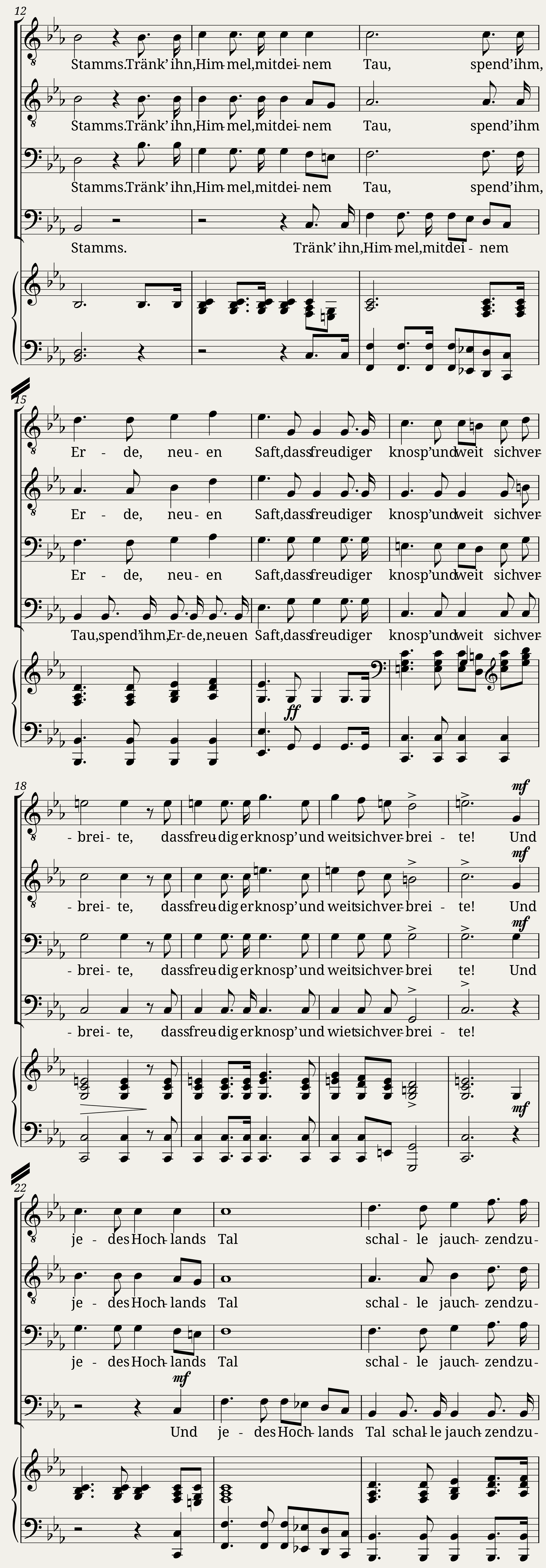 Bootgesang, D.835 — 2/3