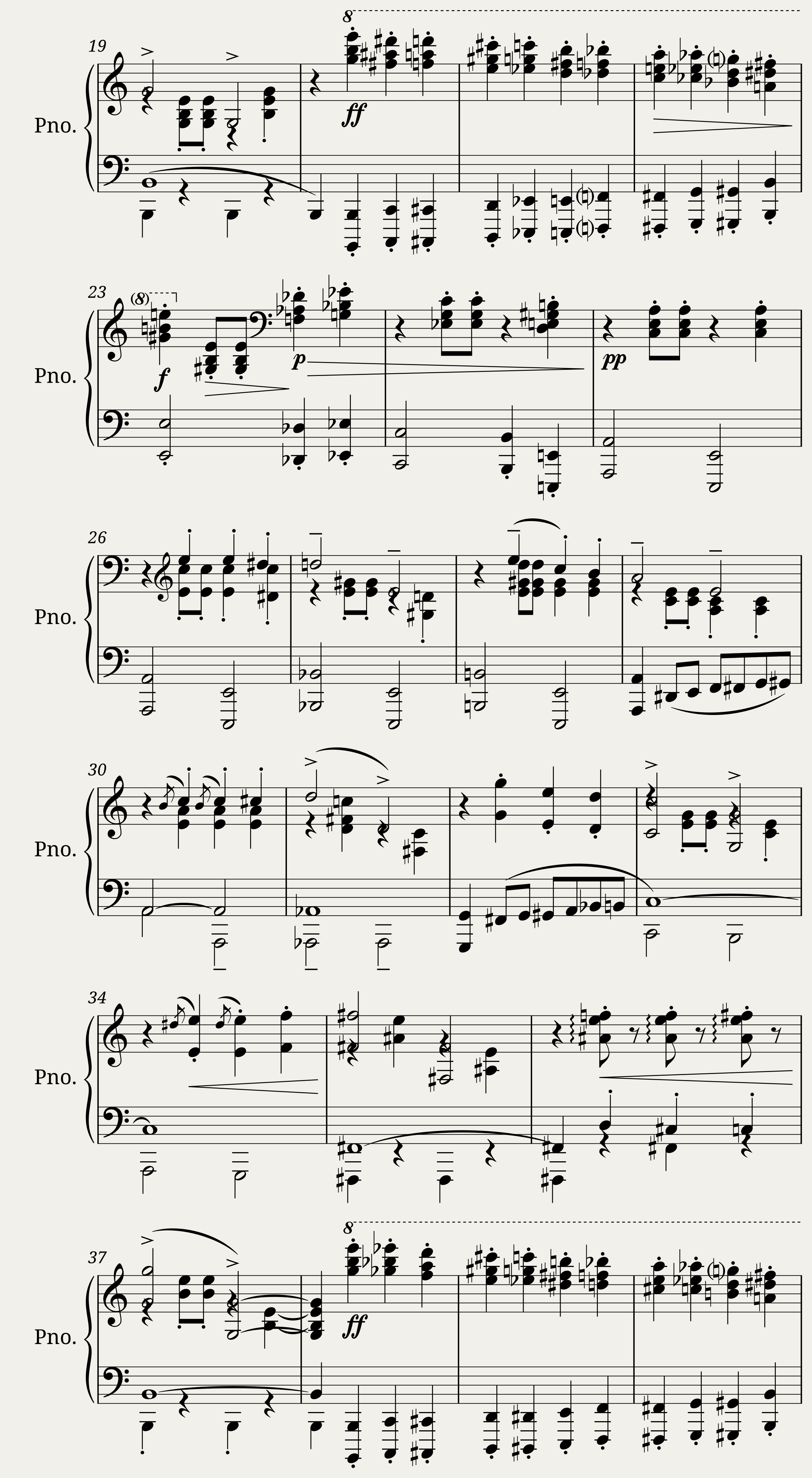 Piano Sonata in a Minor — 2/2