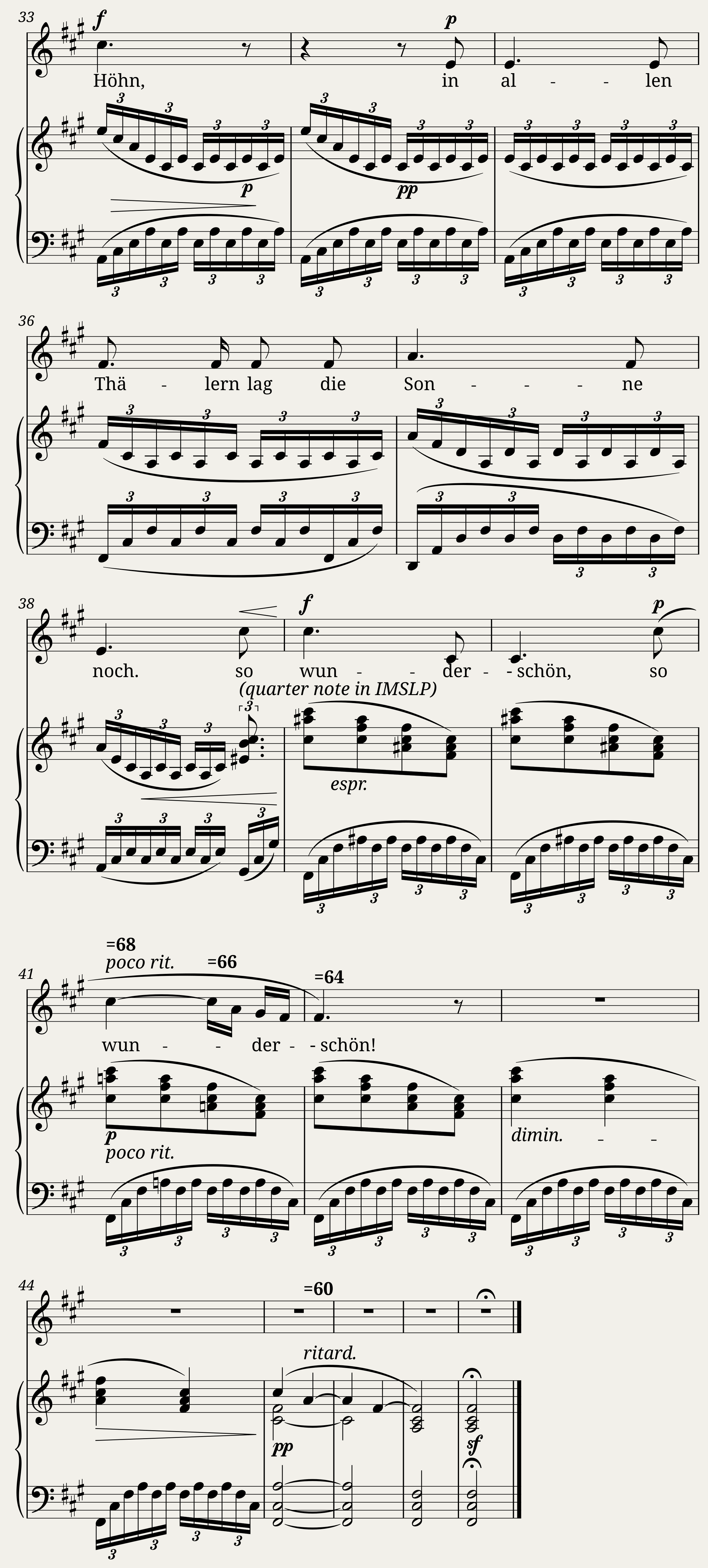 Faisst Clara - 5 Lieder Op. 3 No.3 - Letzter Wunsch — 3/3