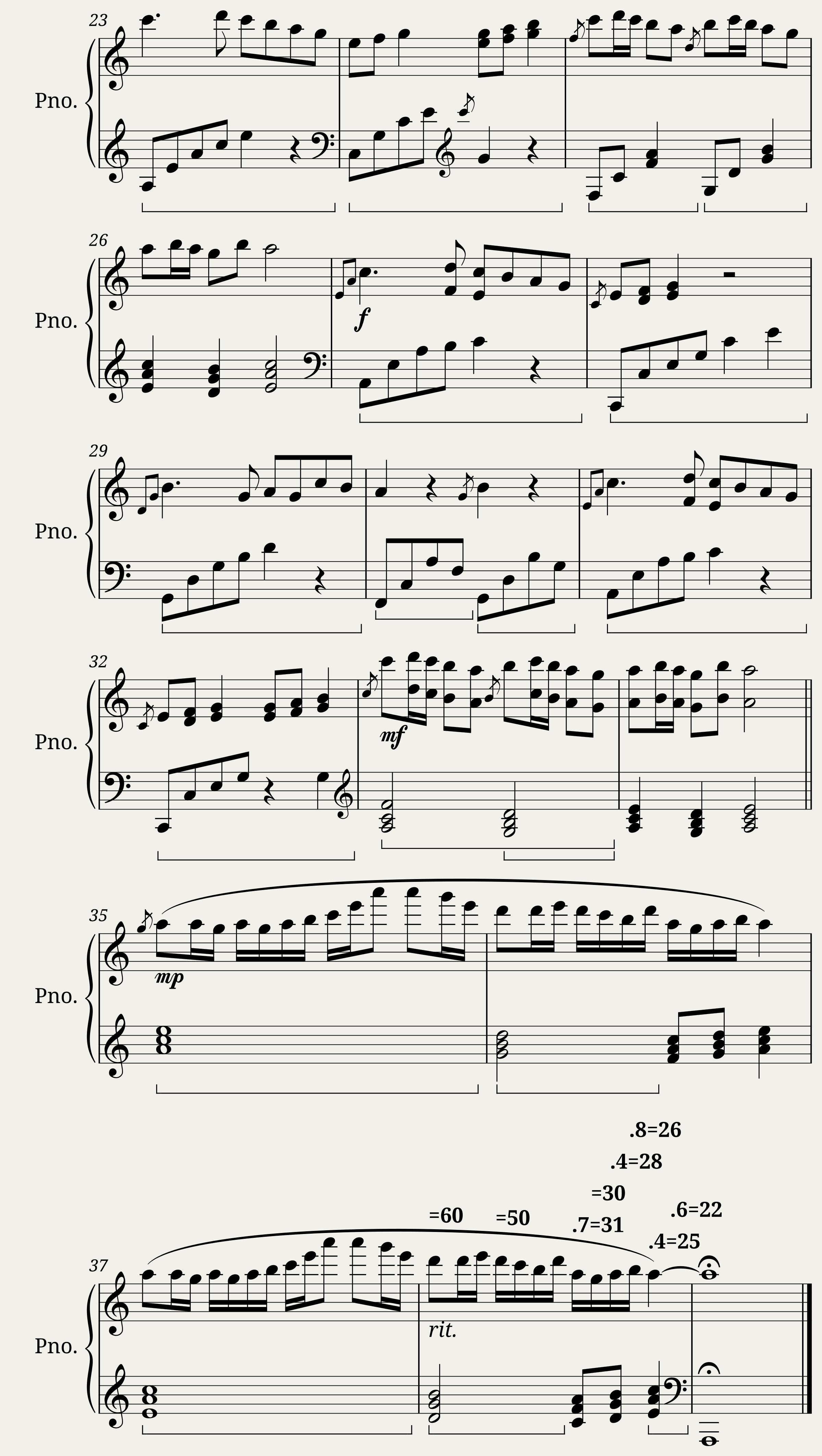 Fairy Tail Main Theme (2014) - Golden Grasslands (Piano Version) — 2/2