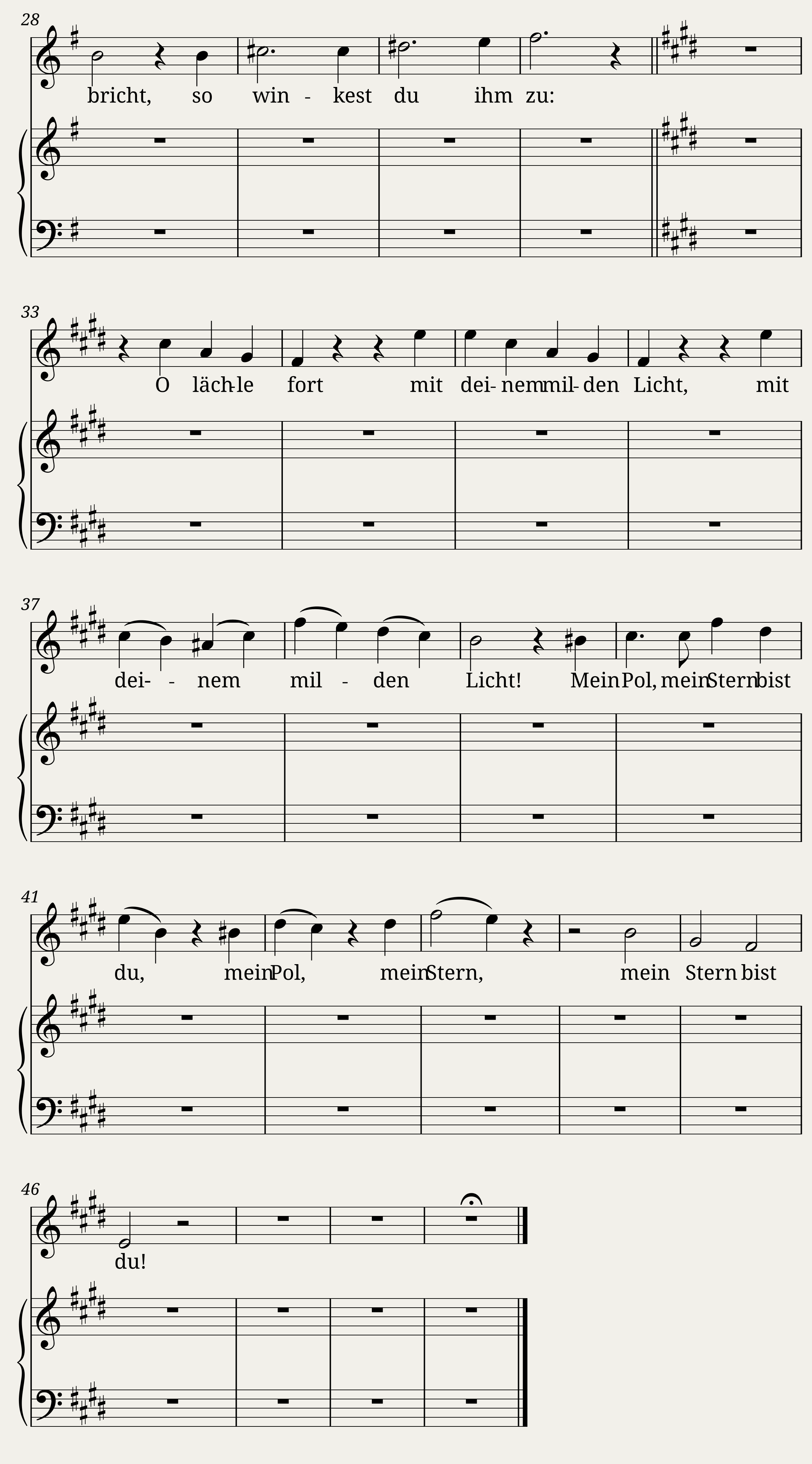 Brahms Johannes - 8 Lieder und Gesänge Op.59 No.7 - Mein wundes Herz — 2/2