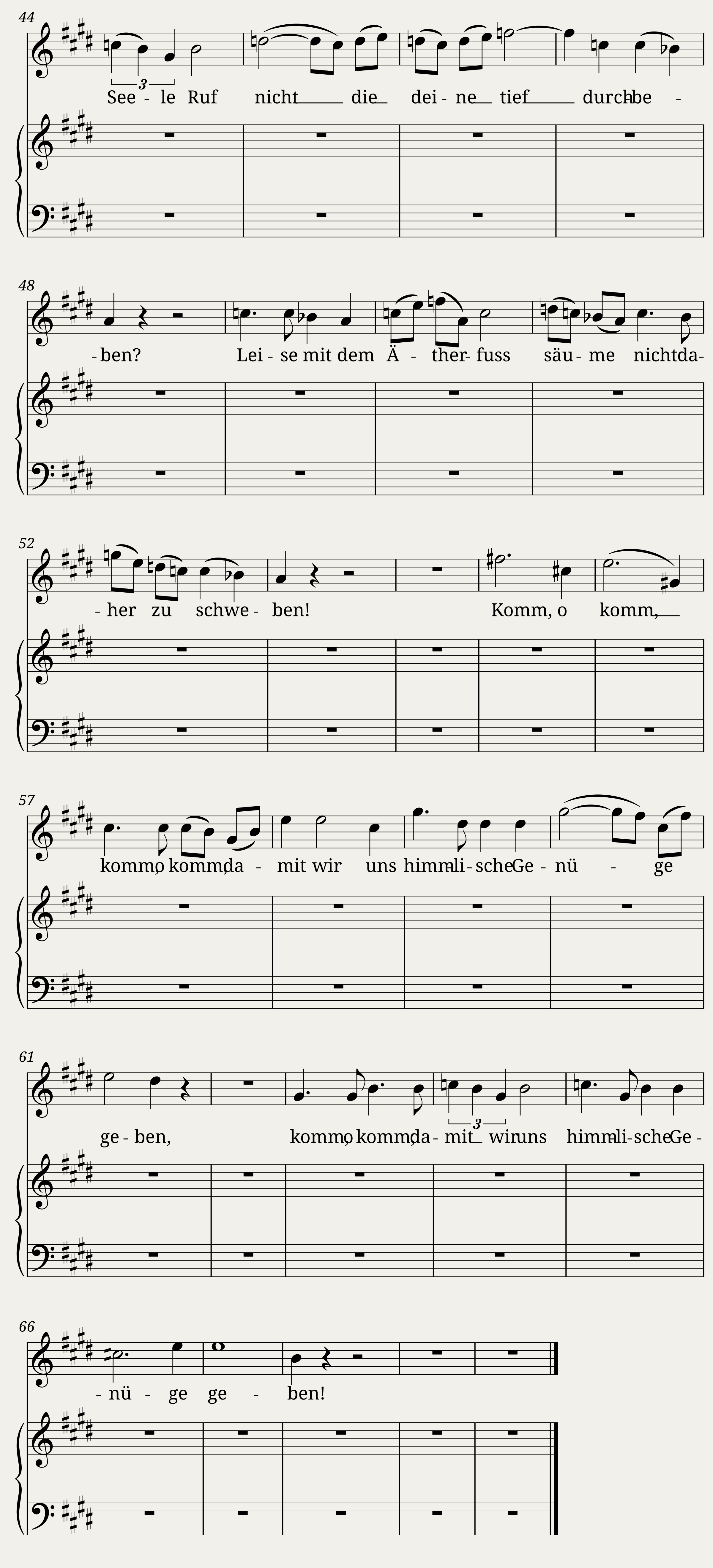 Brahms Johannes - 8 Lieder und Gesänge Op.57 No.8 - Unbewegte laue Luft — 3/3
