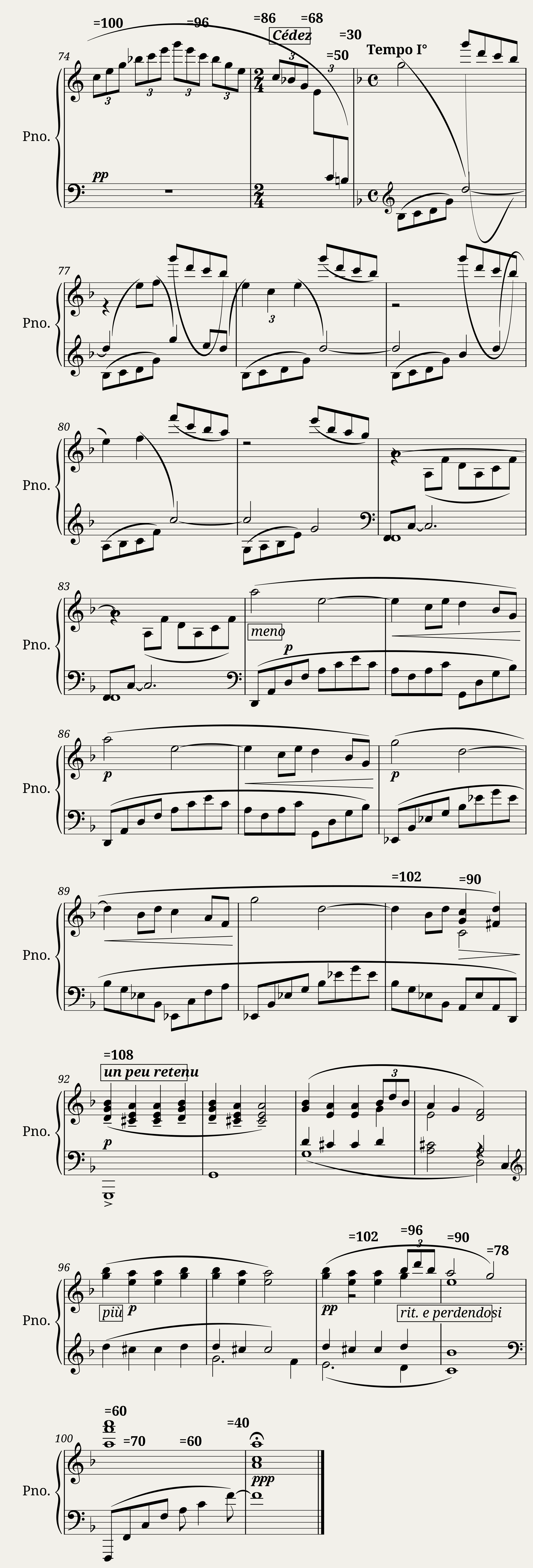 Rêverie — 4/4