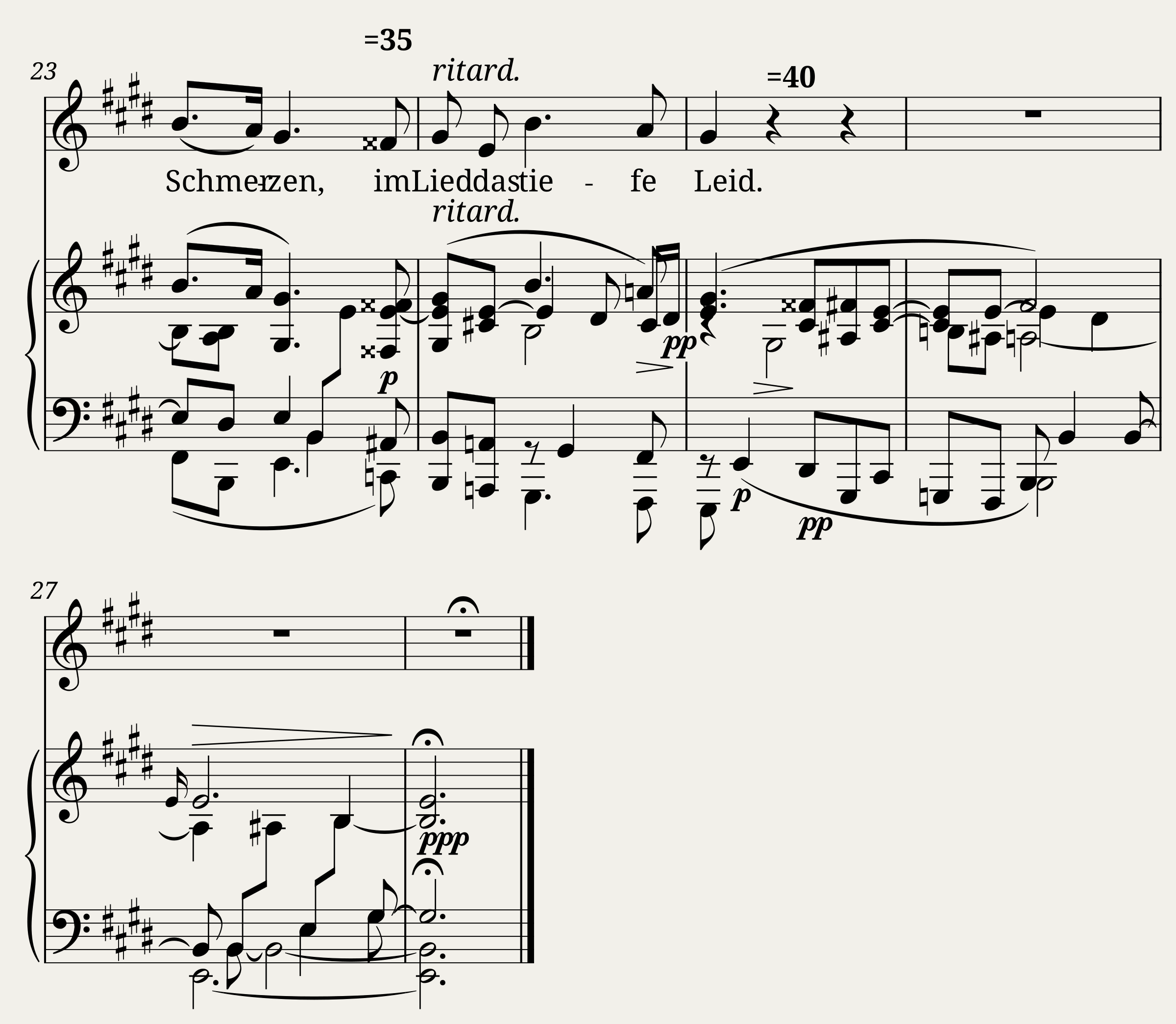 Robert Schumann: Liederkreis Op 39 N 9 Wehmut — 2/2