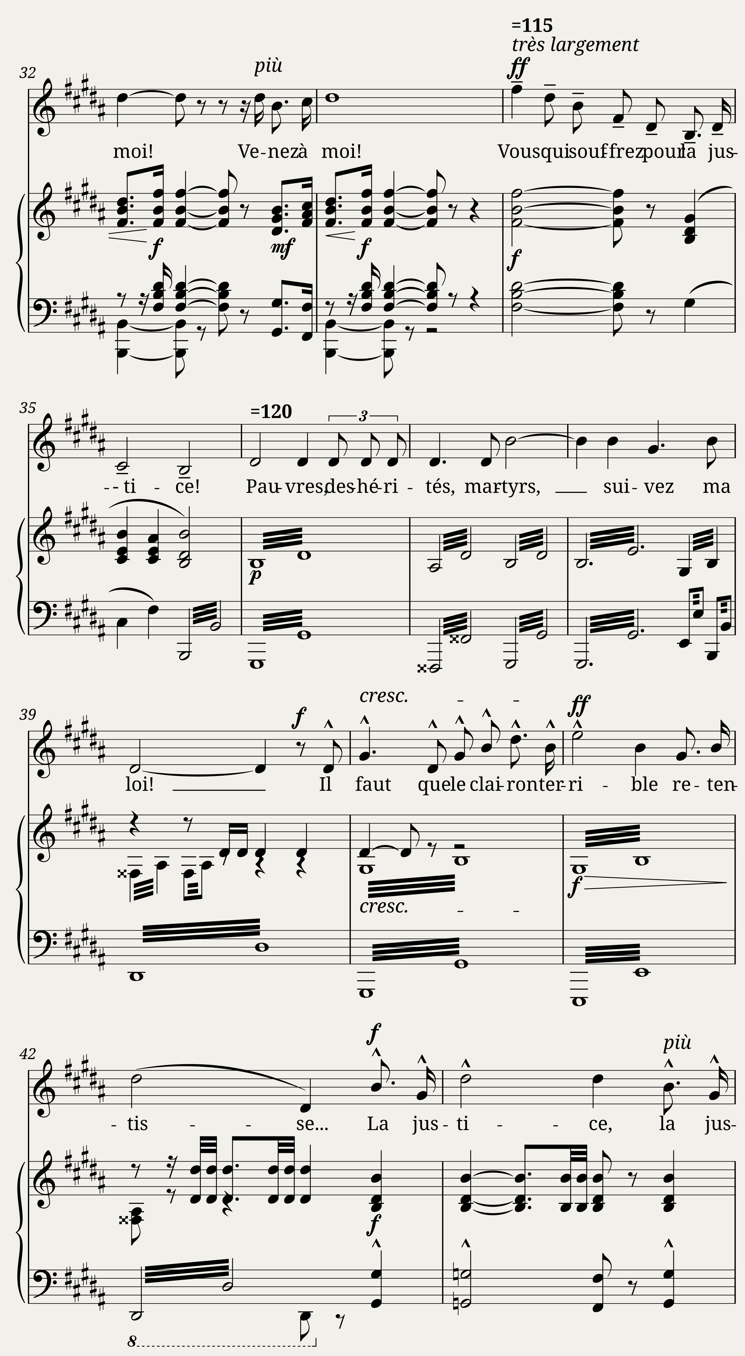 Augusta Holmès Stances (tireÌes de l'Ode triomphale) — 2/4