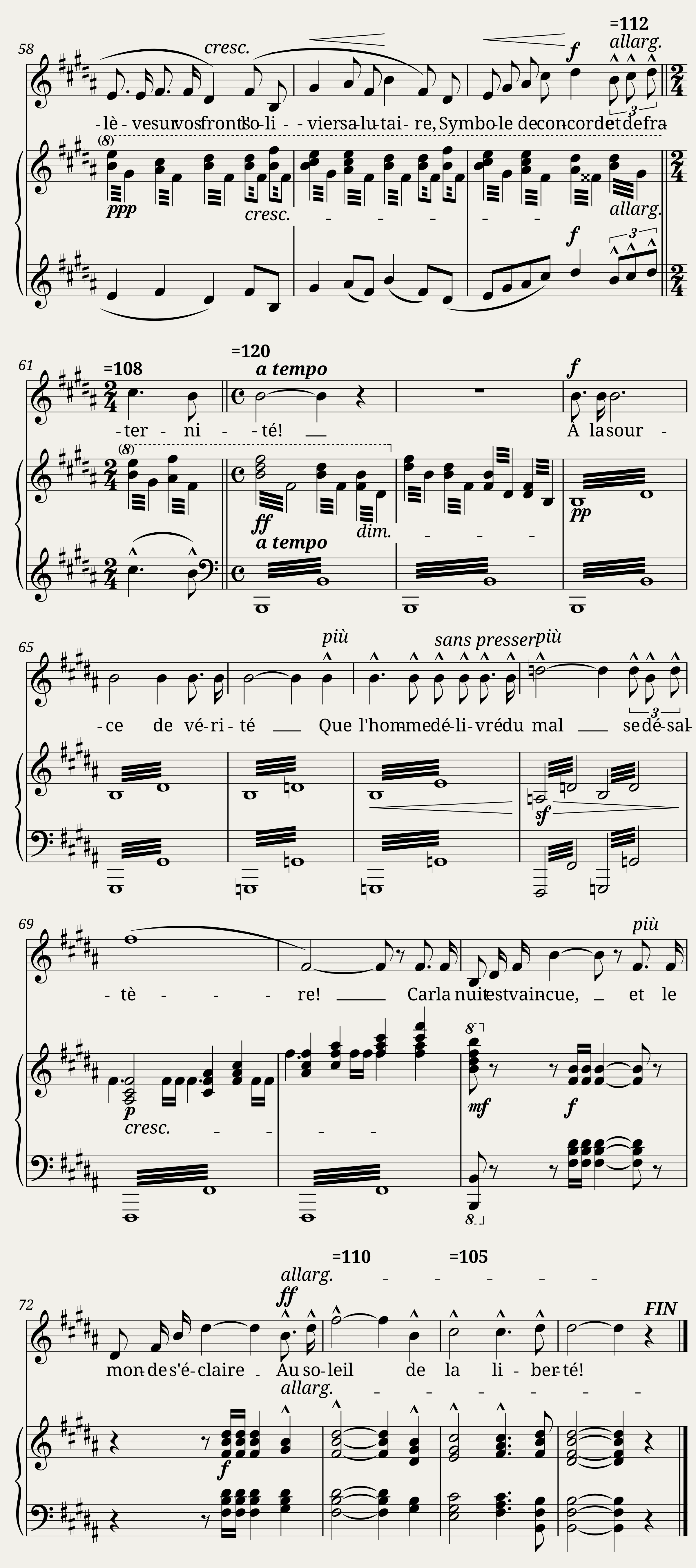 Augusta Holmès Stances (tireÌes de l'Ode triomphale) — 4/4