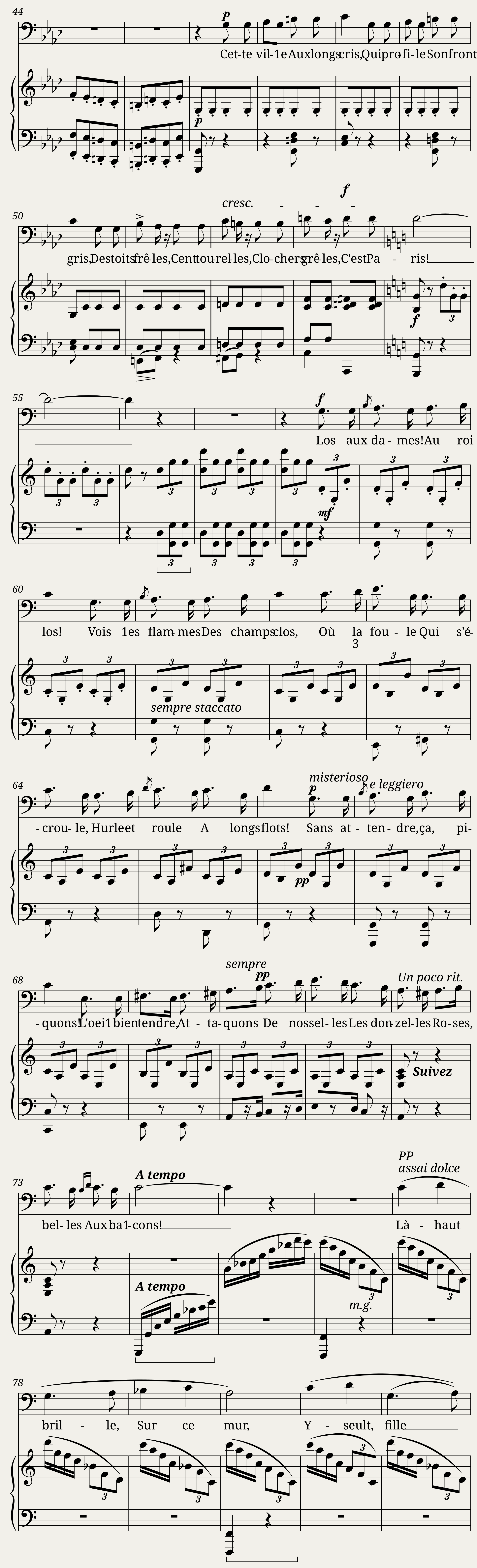 Le pas d'armes du roi Jean - Camille Saint-Saëns — 2/6