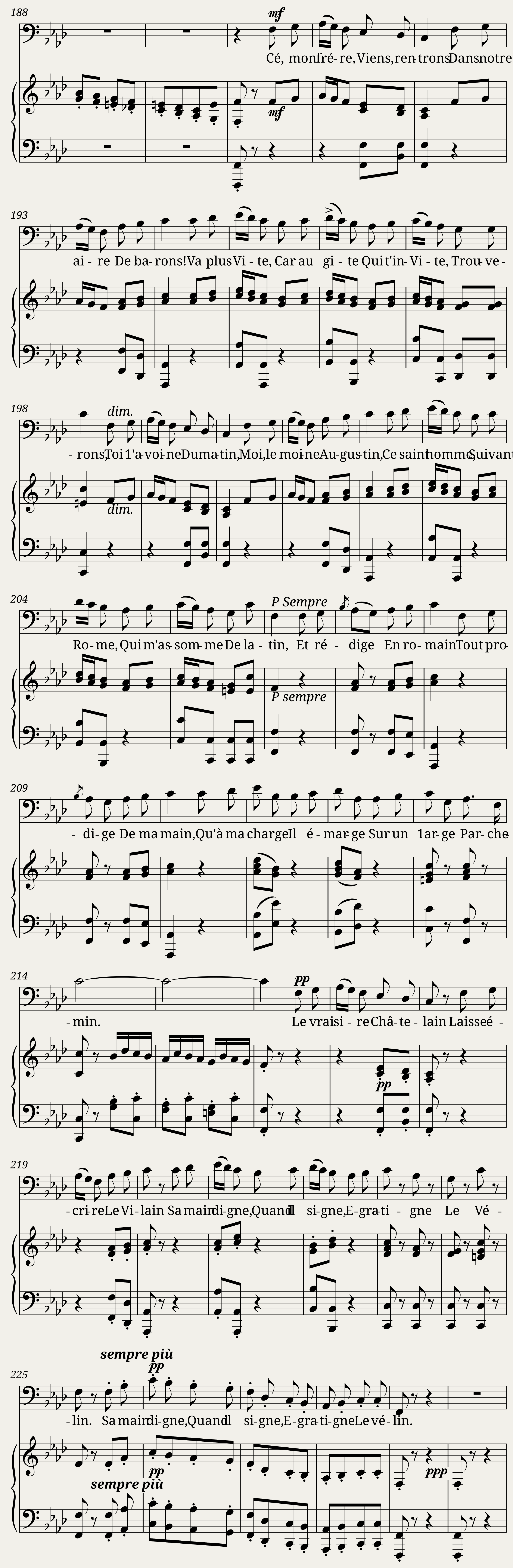 Le pas d'armes du roi Jean - Camille Saint-Saëns — 5/6
