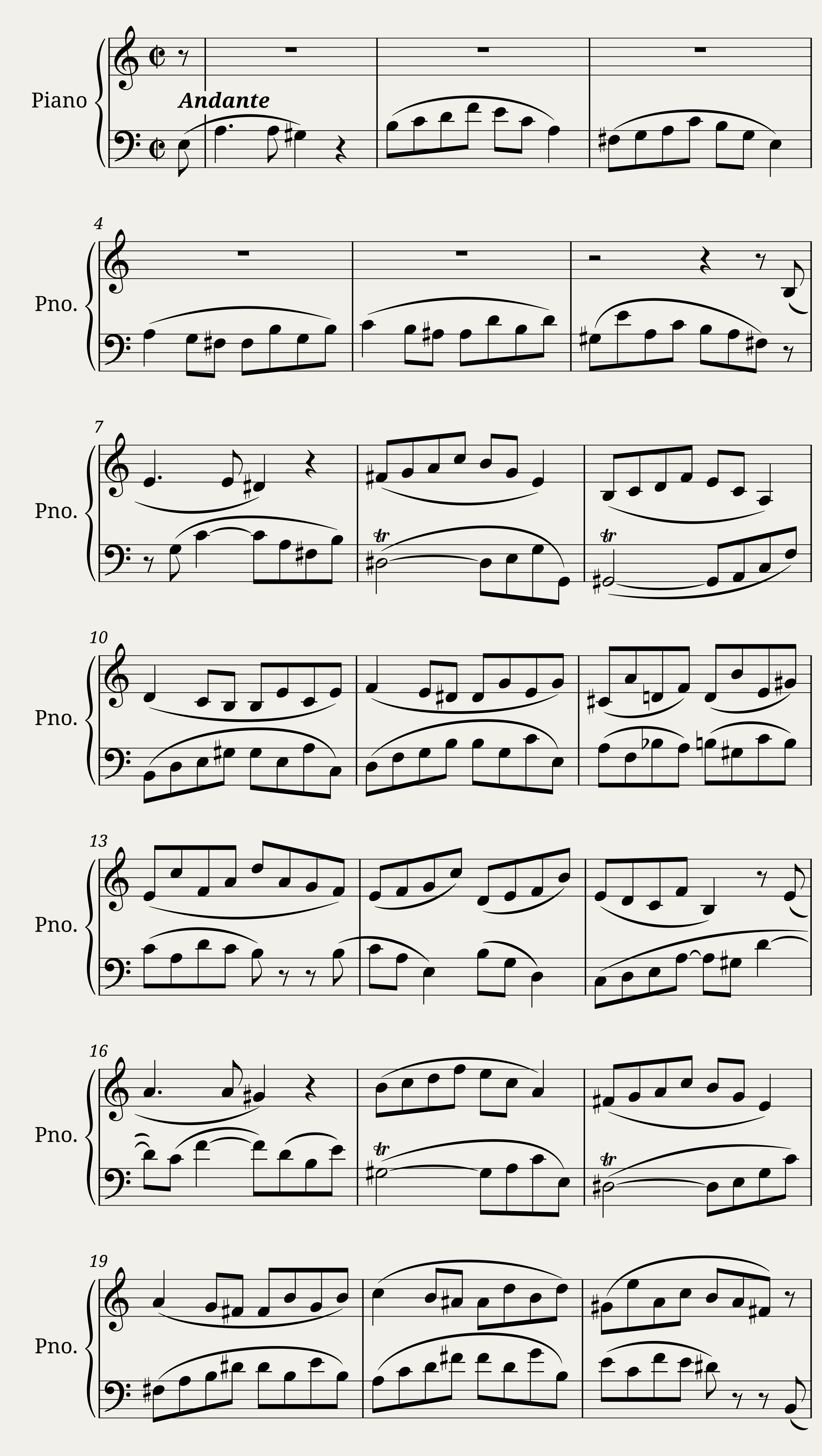 Chopin Fugue in A minor; B.144 — 1/3