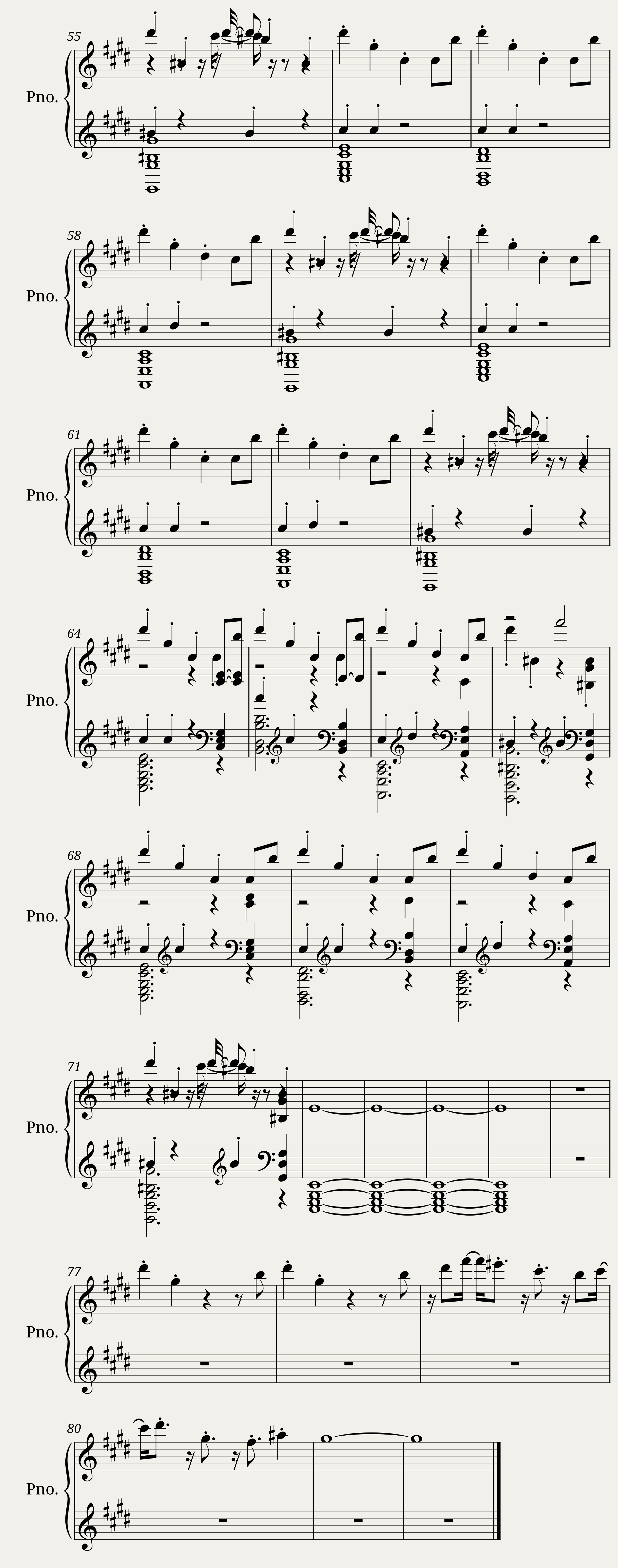 Theophany - Times End - Piano — 3/3