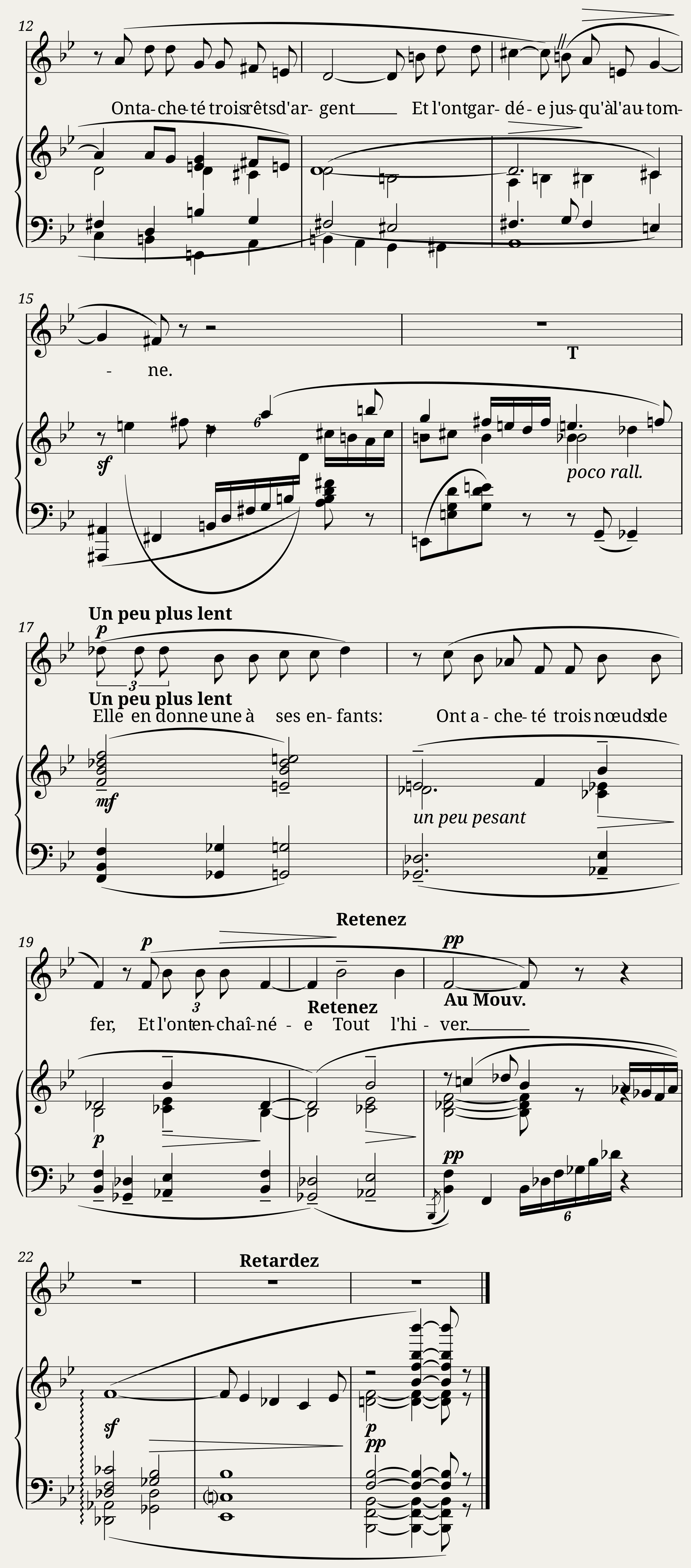 CHANSON Jacques IBERT — 2/2