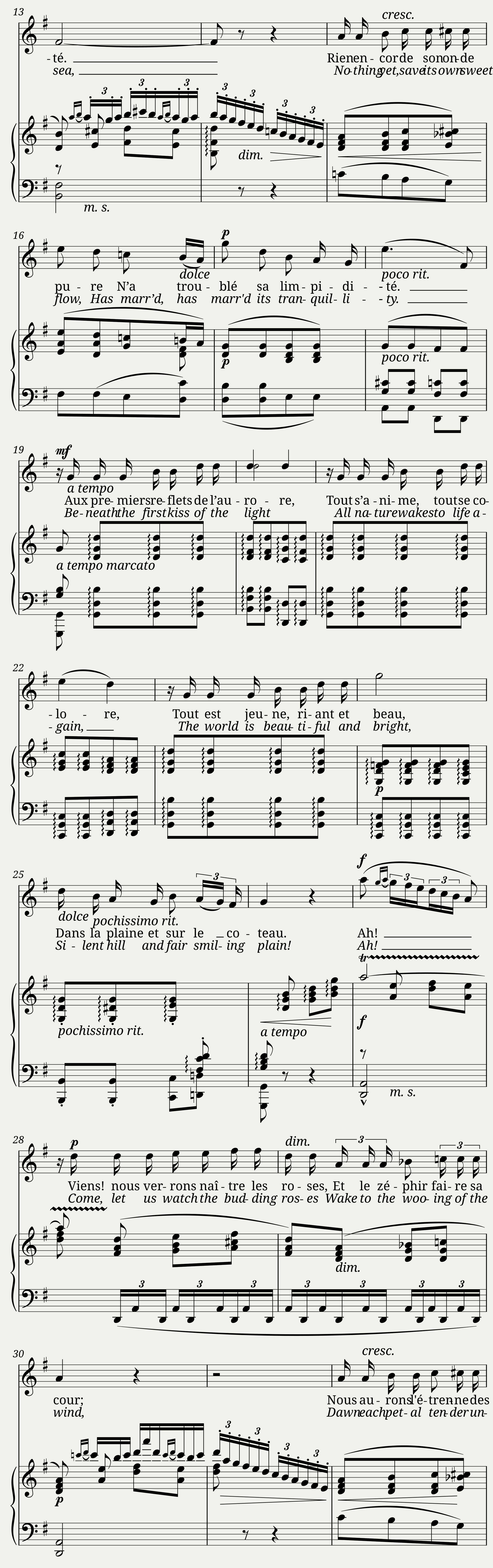 Aubade — 2/3