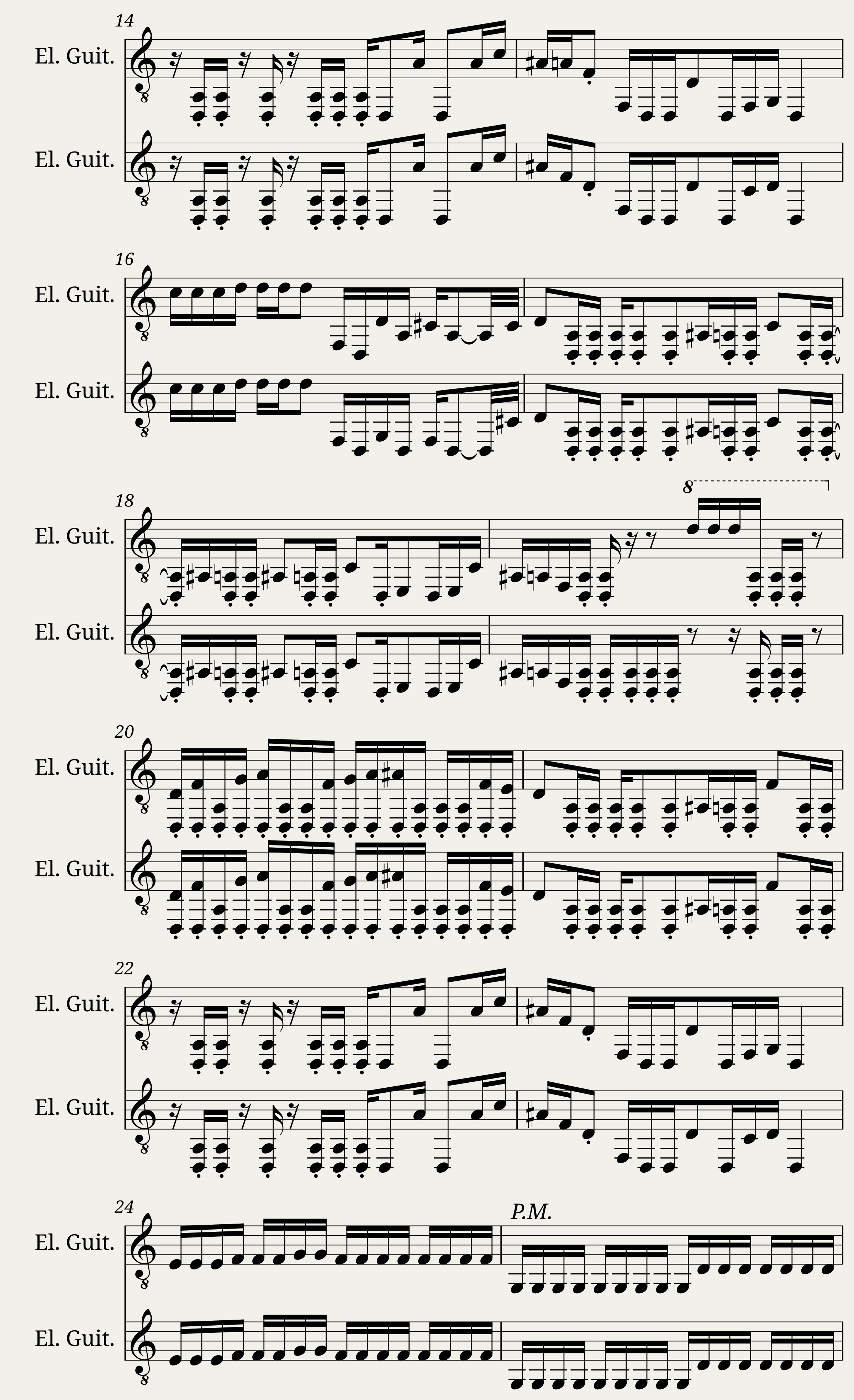 Memphis May Fire - Not Enough (guitar parts) — 2/7